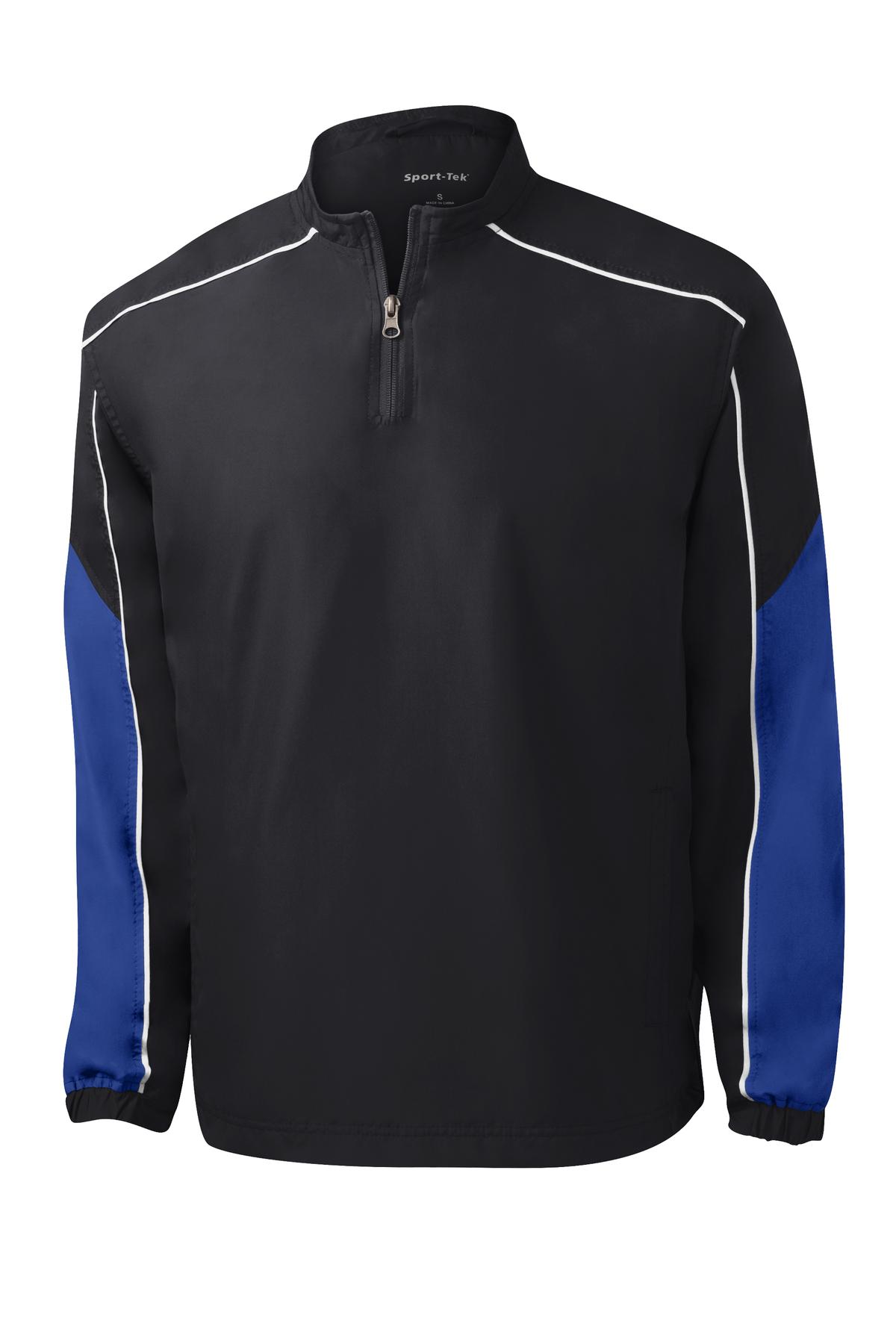 Sport-Tek JST64 Black / True Royal / White