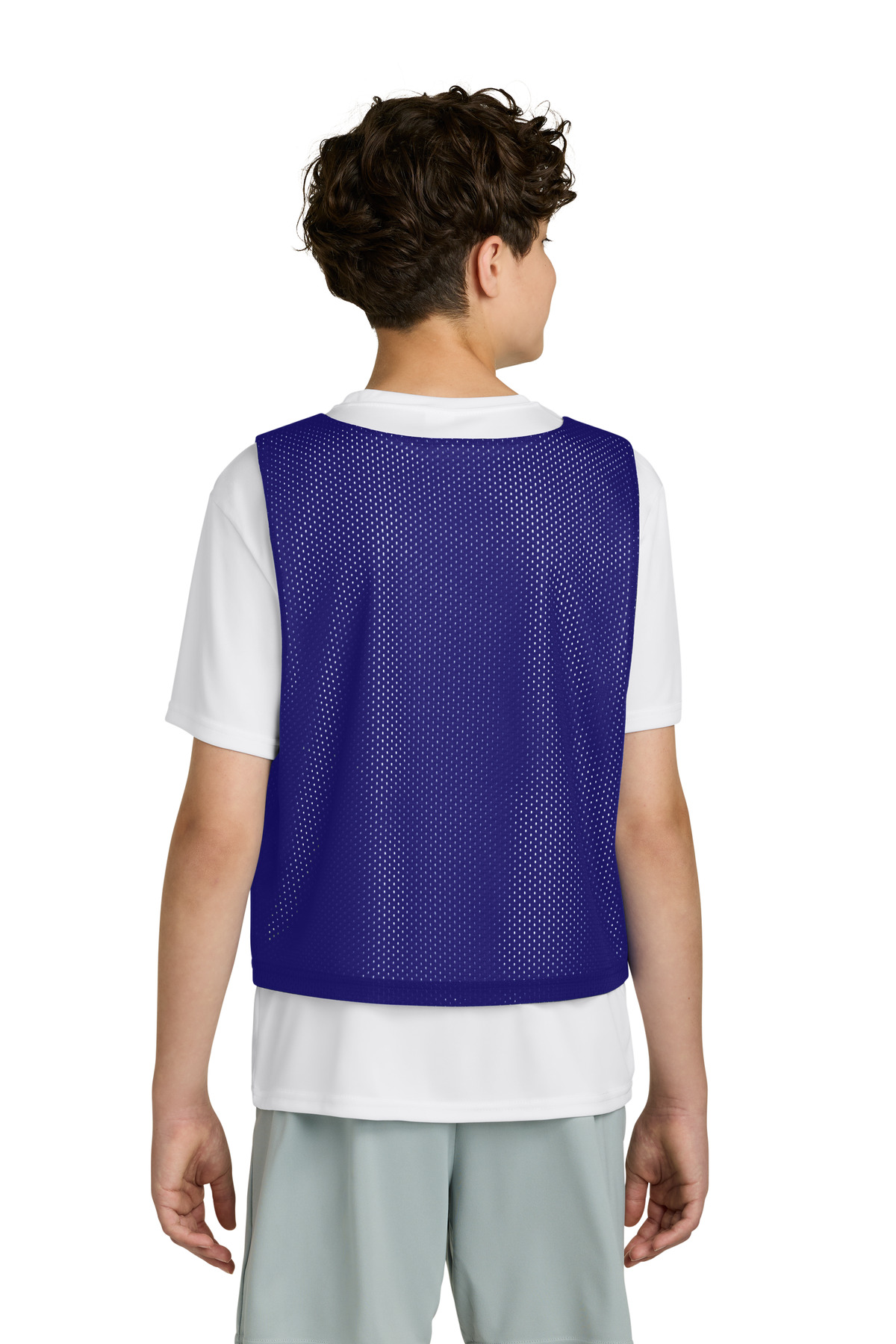 Sport-Tek YST512 Purple/White