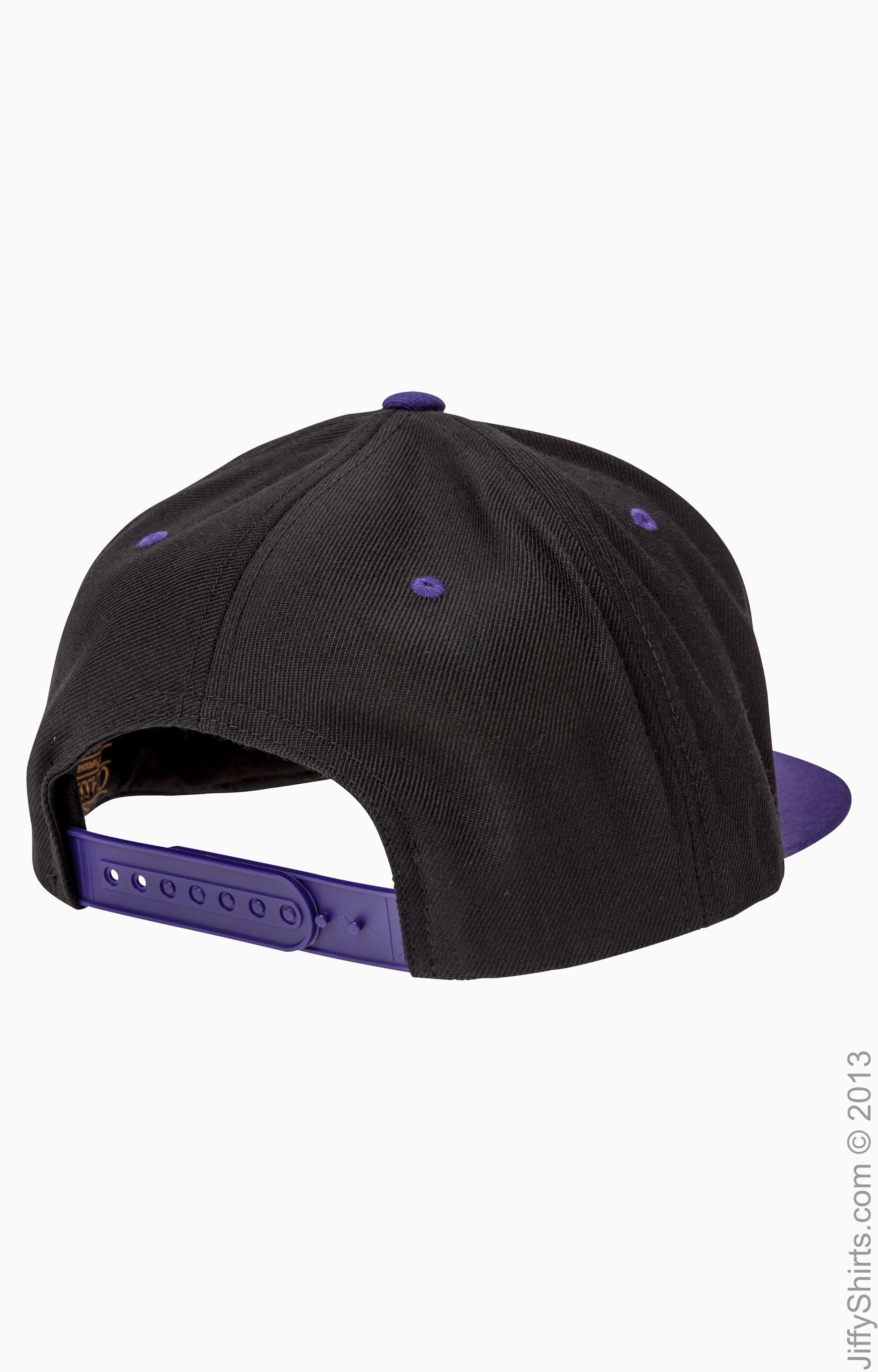Yupoong 6089 Black / Purple