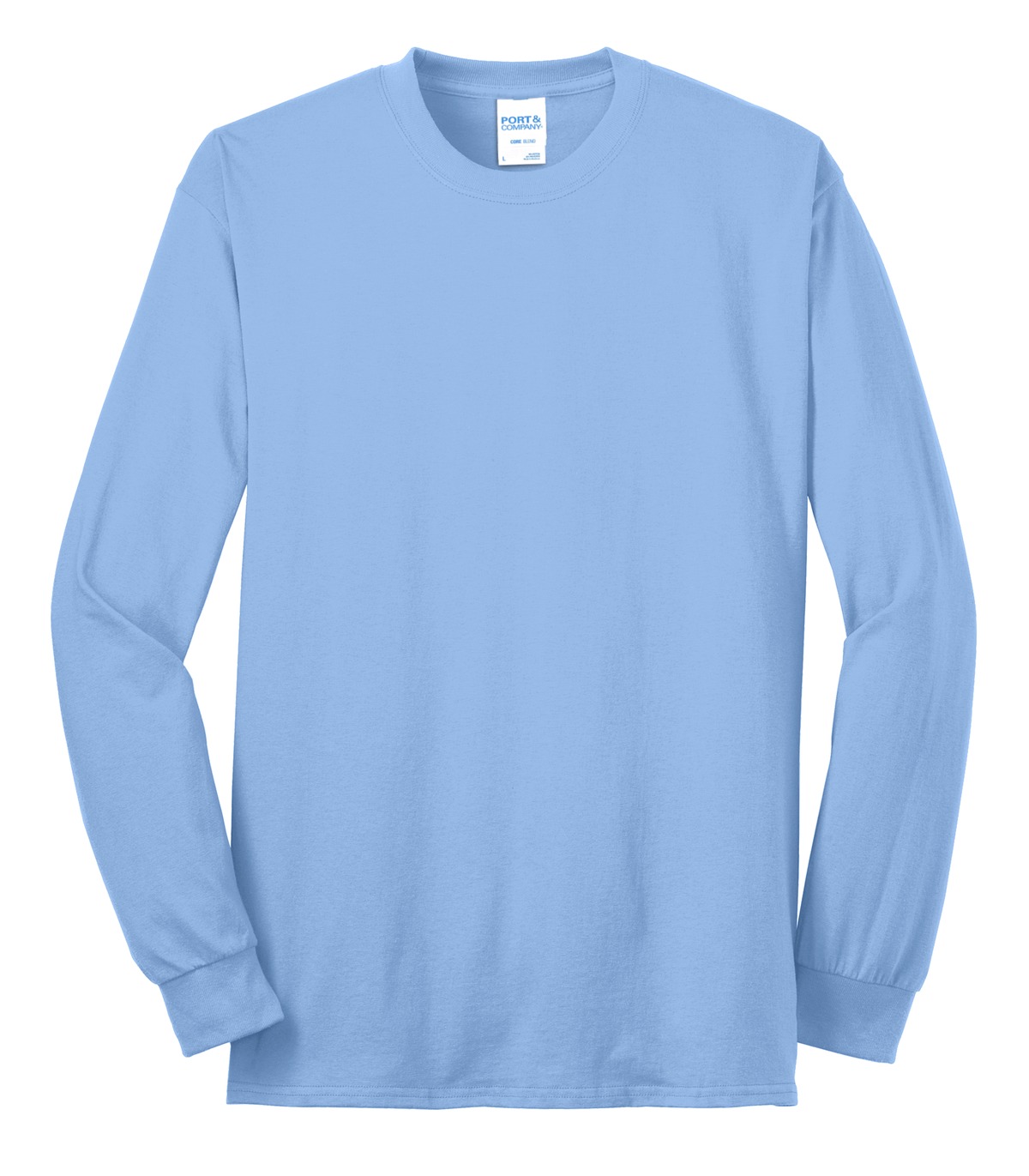 Port & Company PC55LS Light Blue