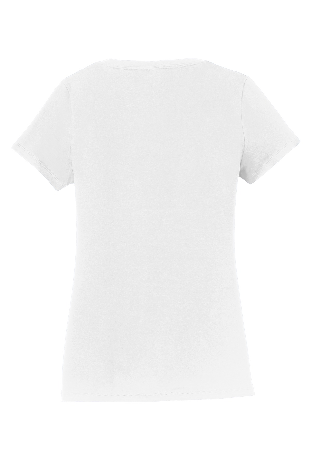 Port & Company Women's Fan Favorite V Neck Tee Lpc450 V White | Jiffy