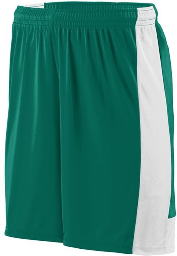 Augusta Sportswear 1605 Dark Green / White