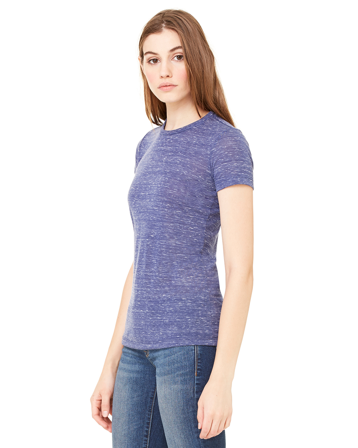 Bella + Canvas 6650 Navy Marble