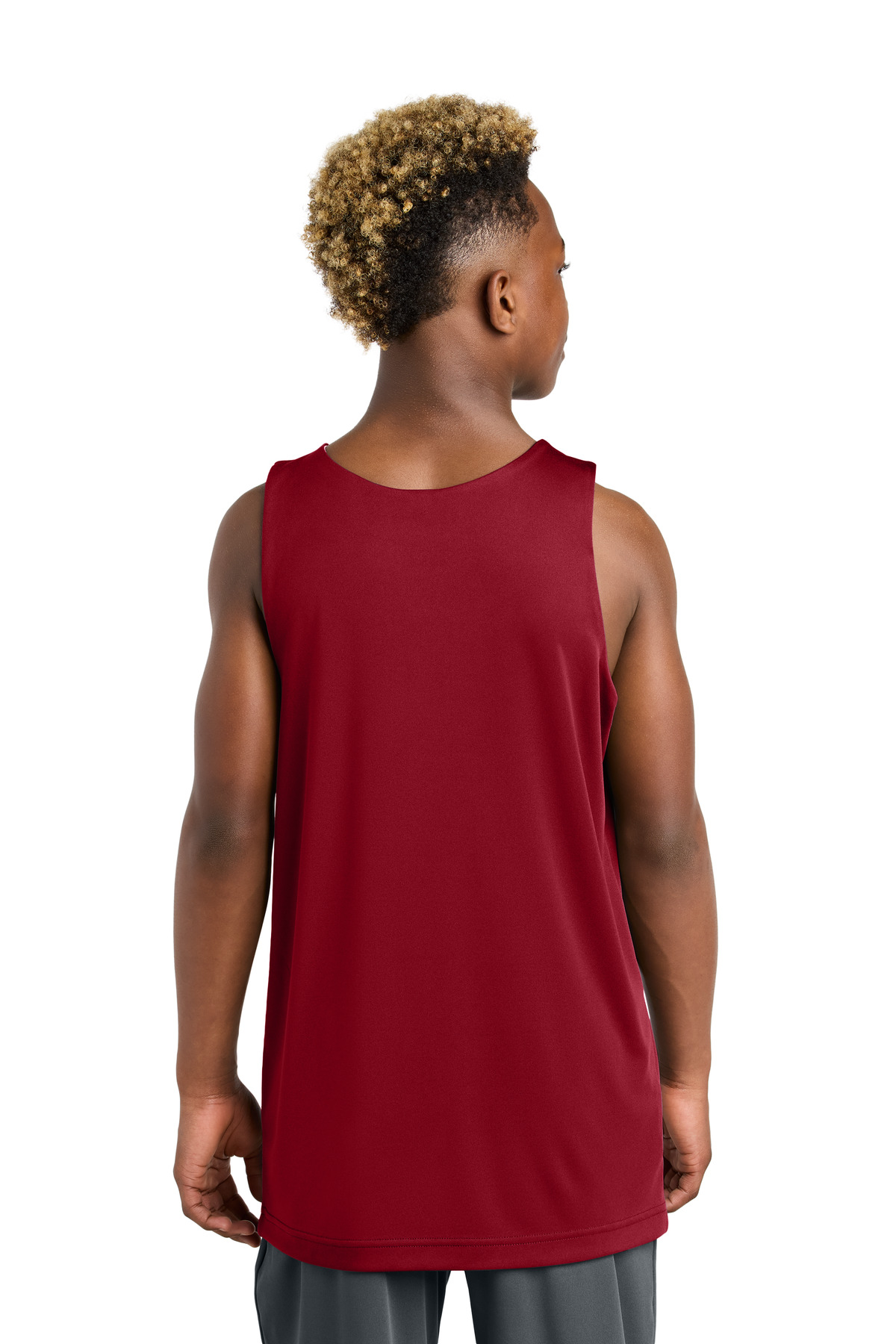 Sport-Tek YST551 Deep Red / White
