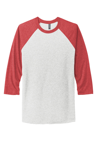 Next Level 6051 Vintage Red / Heather White