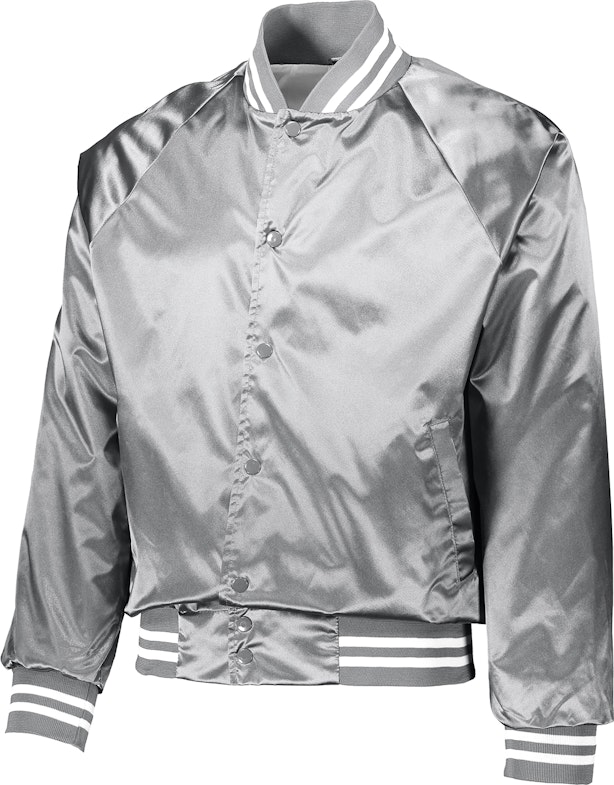 Augusta Sportswear 3610 Metallc Slvr / White