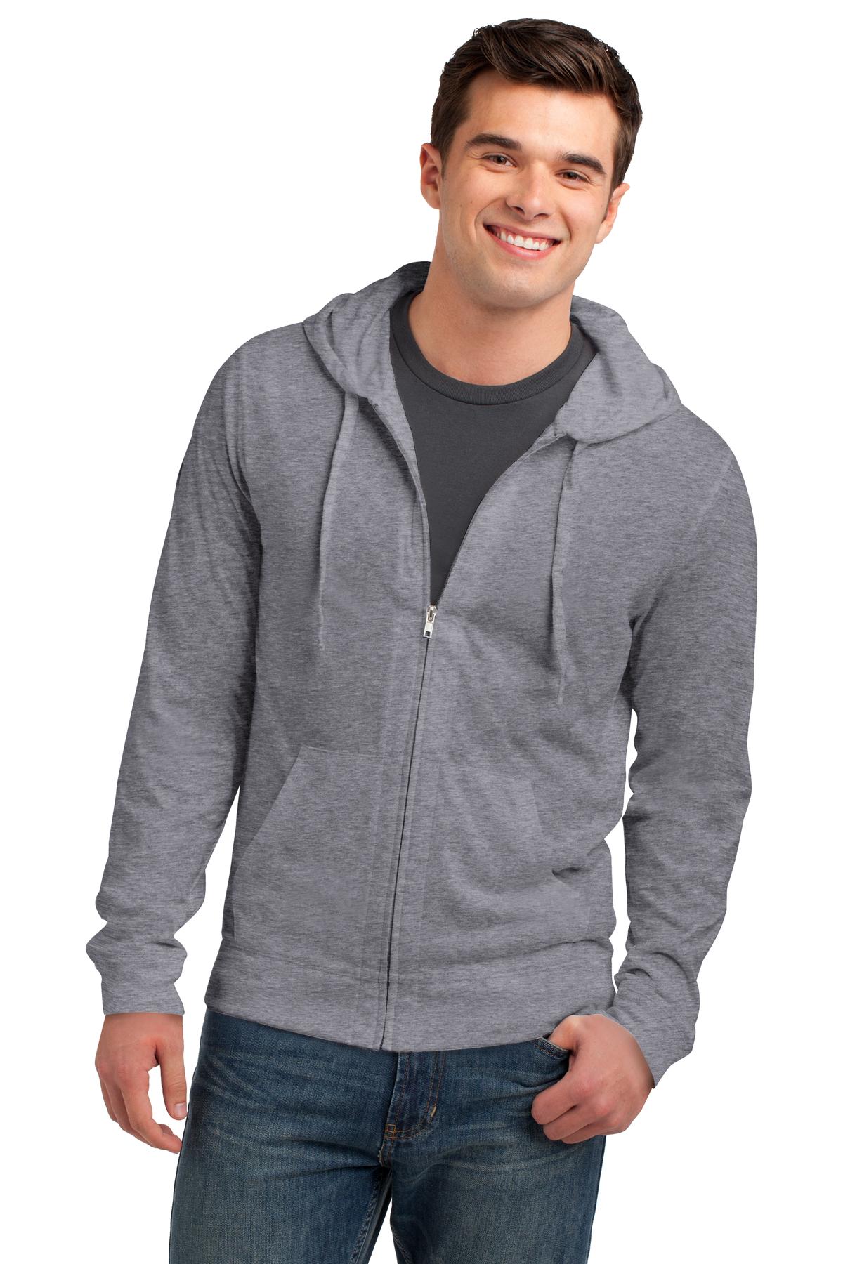 District DT1100 Dark Heather Gray
