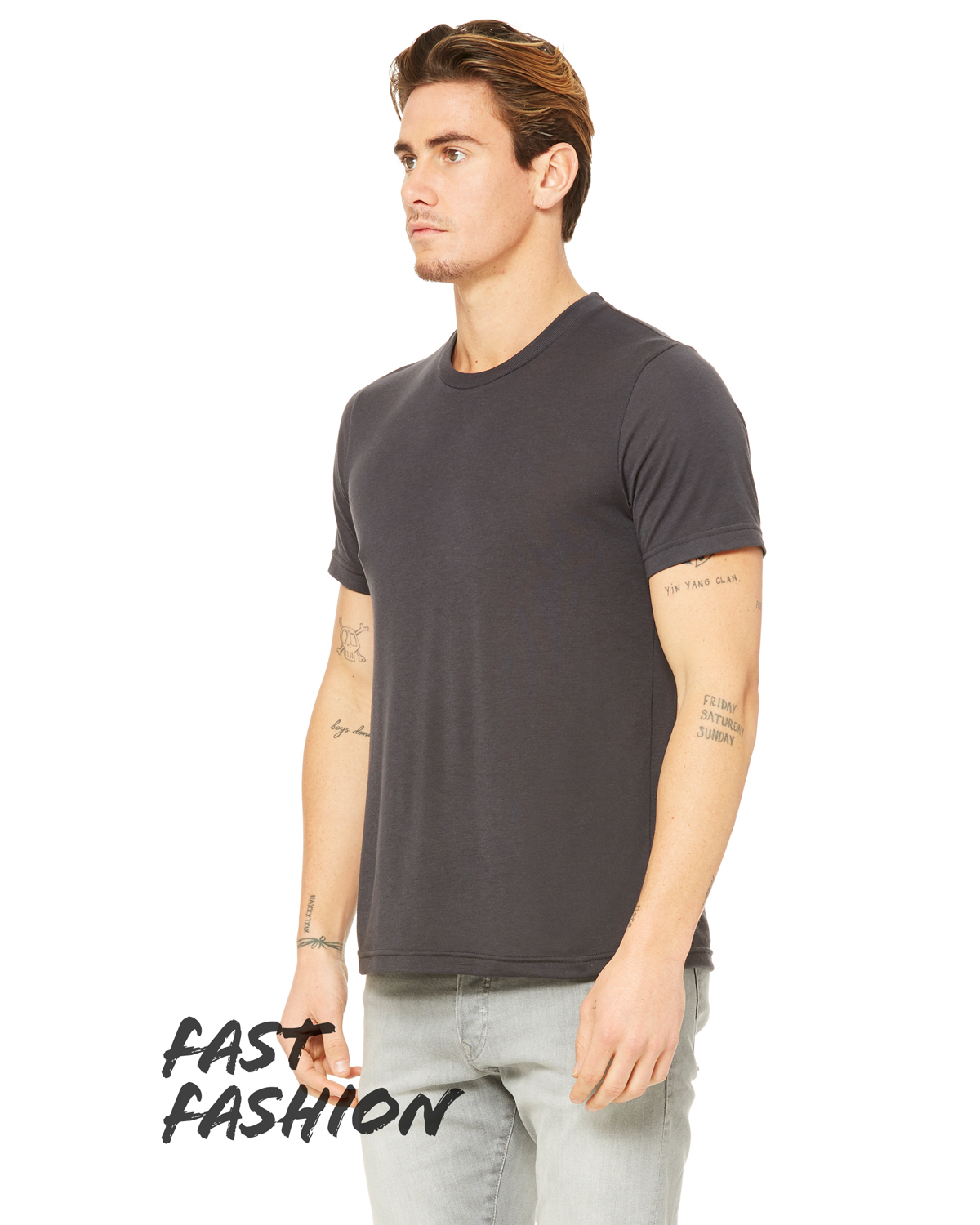 Bella + Canvas 3880 Dark Gray