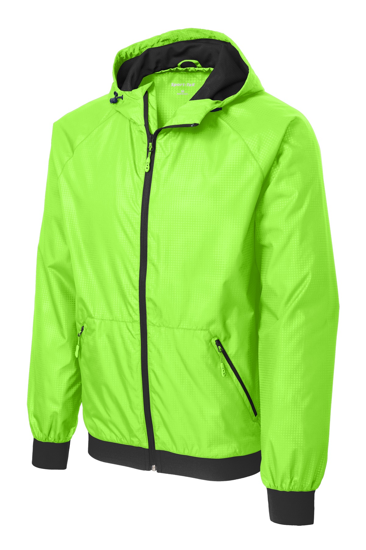 Sport-Tek JST53 Lime Shock / Black