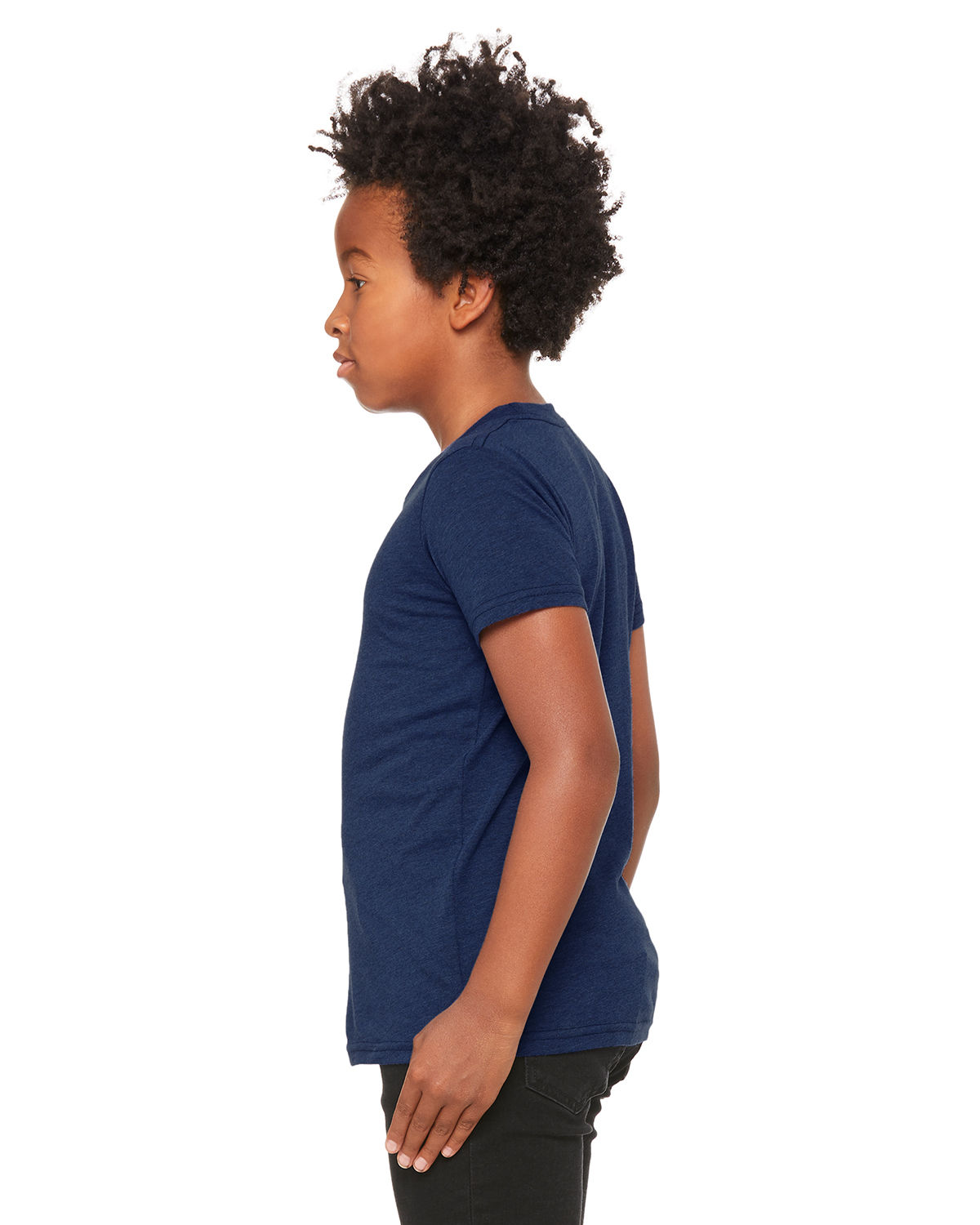 Bella + Canvas 3413Y Navy Triblend