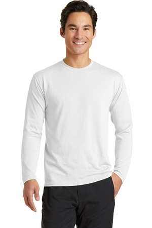 Port & Company PC381LS Long Sleeve Performance Blend Tee - Lime - M