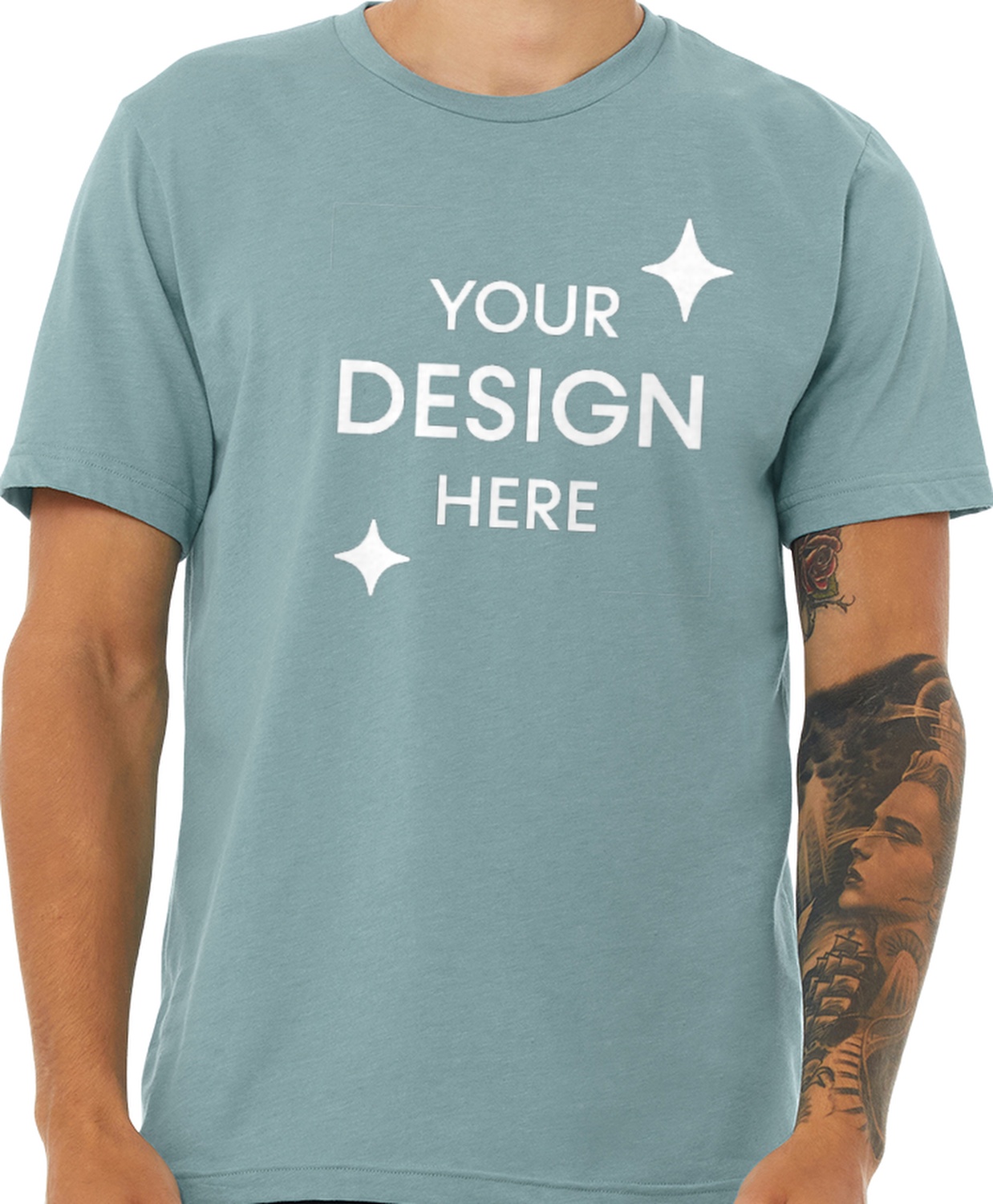 Unisex Heather CVC T-Shirt