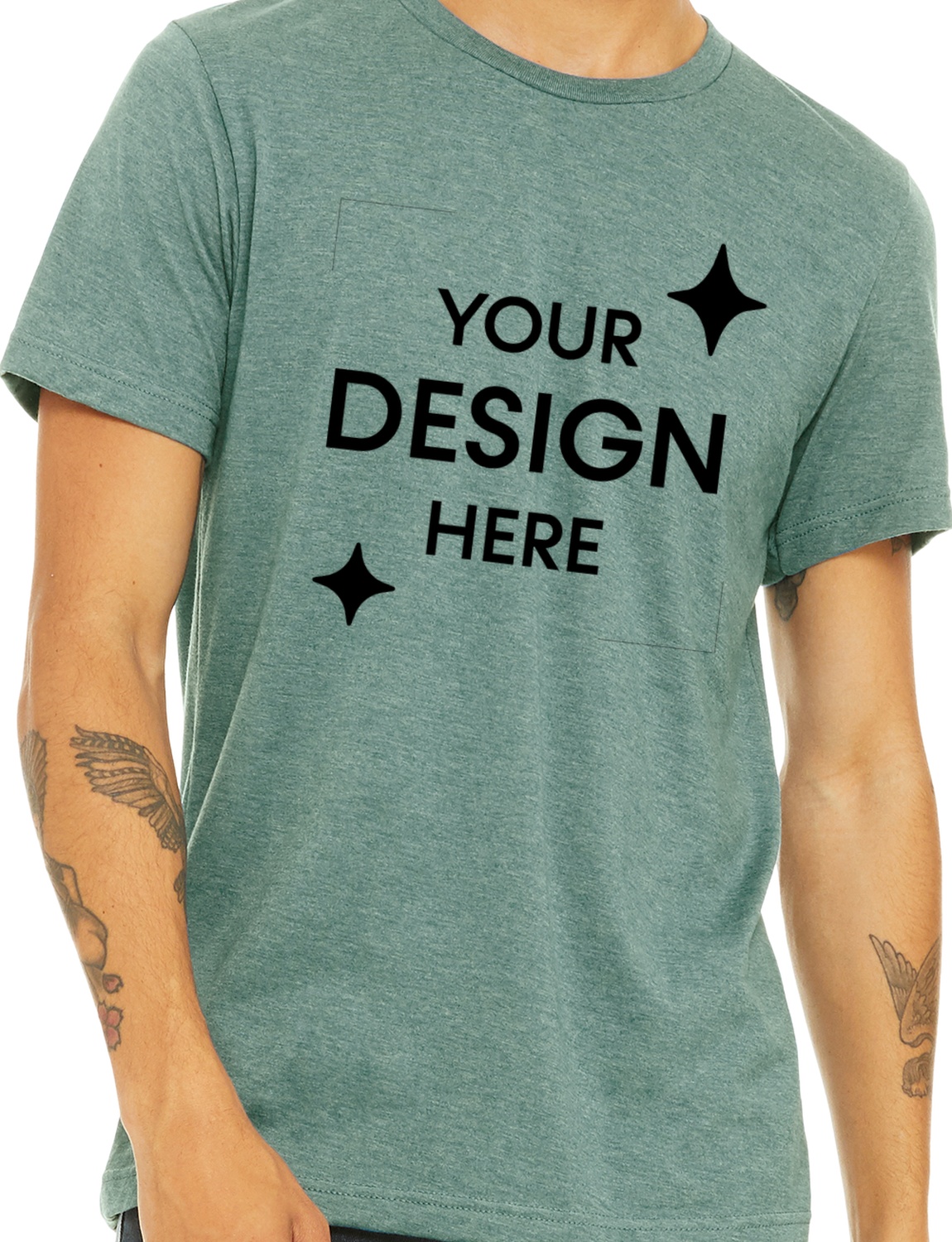 Unisex Heather CVC T-Shirt