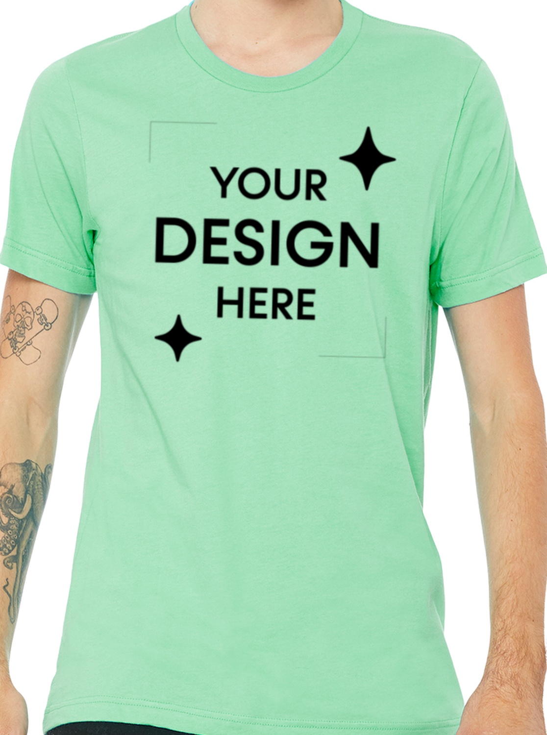 Unisex Heather CVC T-Shirt