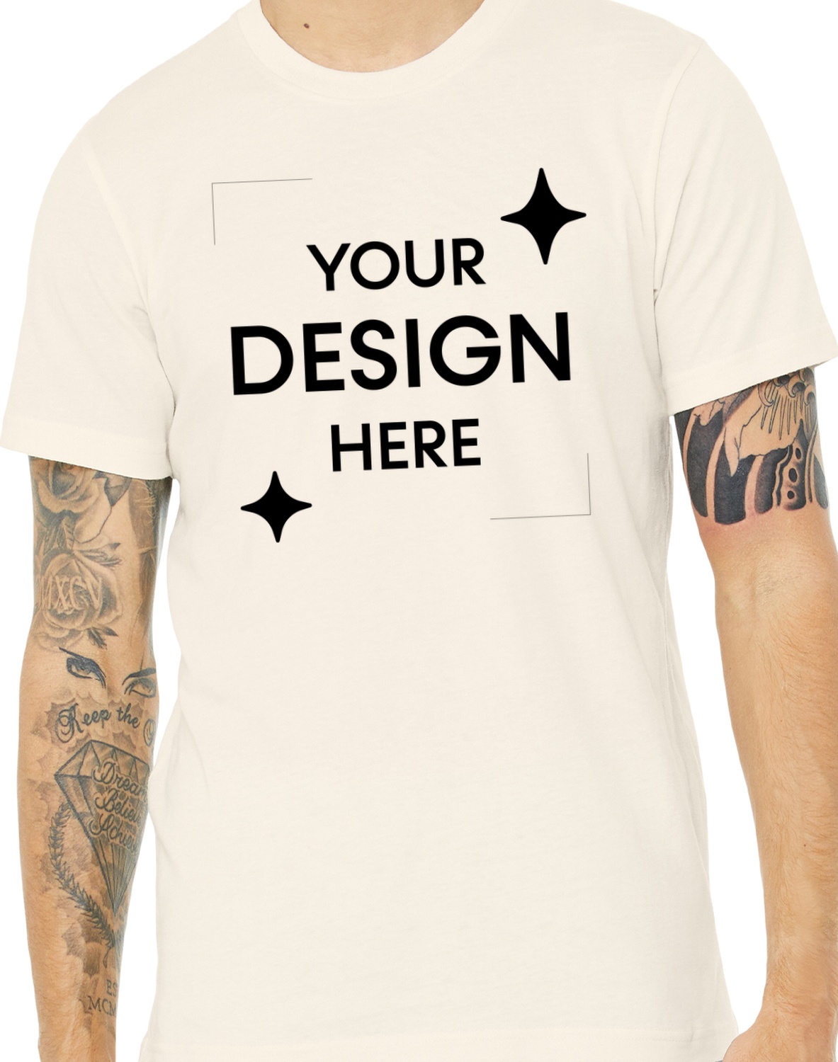 Unisex Heather CVC T-Shirt