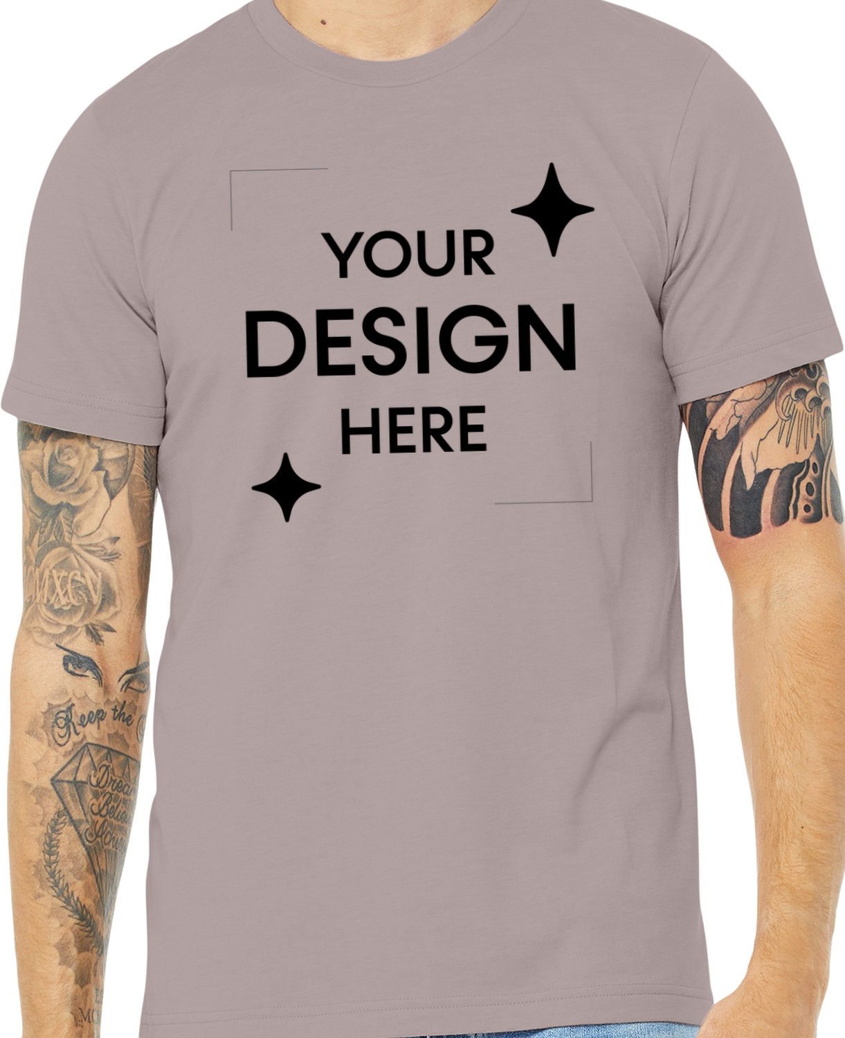 Unisex Heather CVC T-Shirt