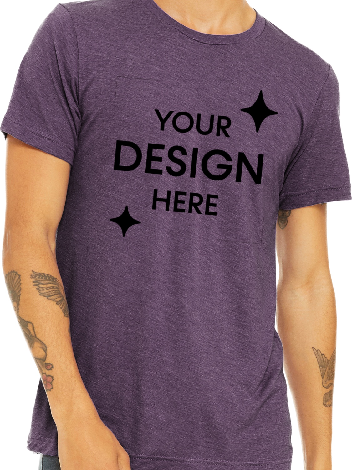 Unisex Heather CVC T-Shirt