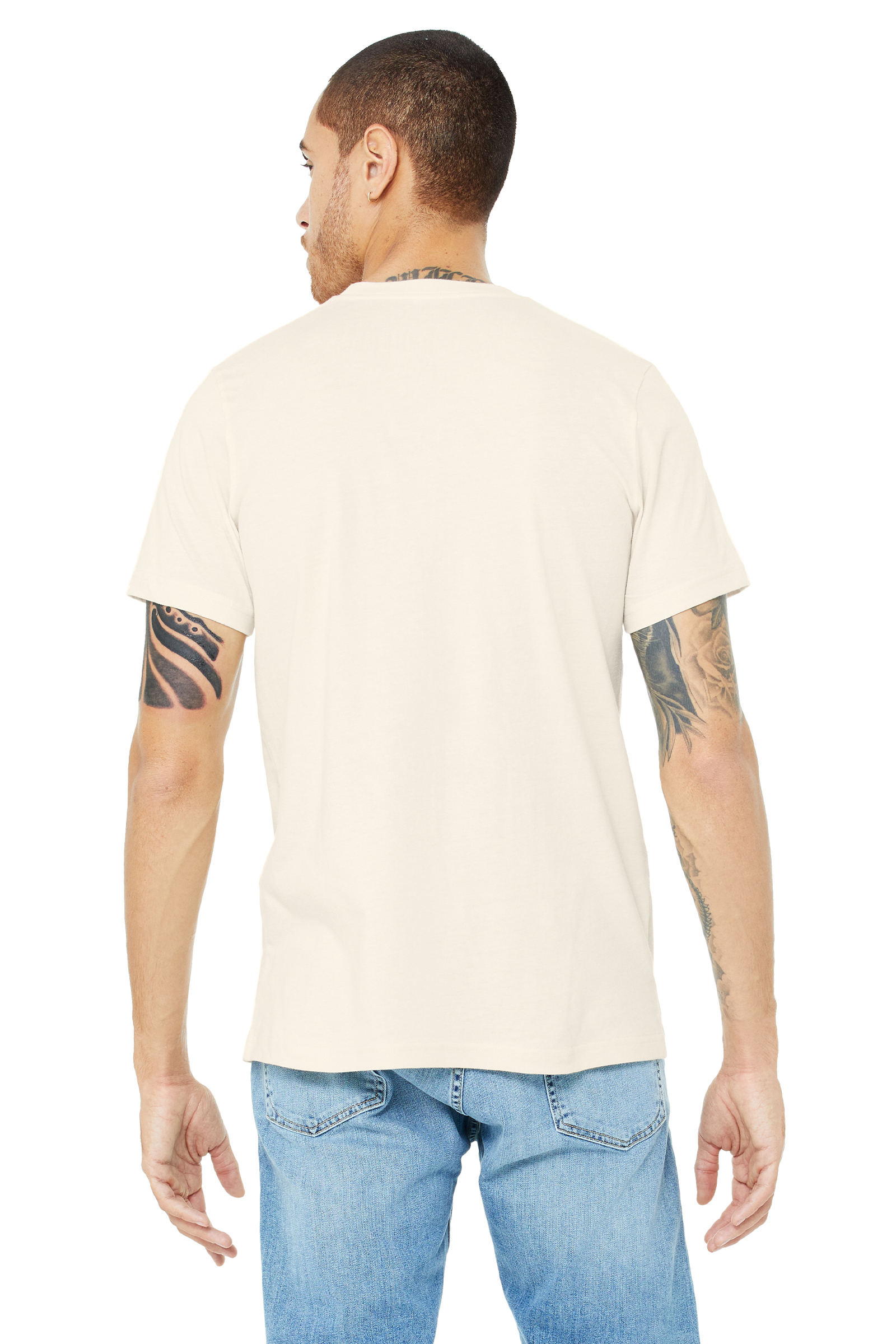 Bella + Canvas 3001CVC Heather Natural