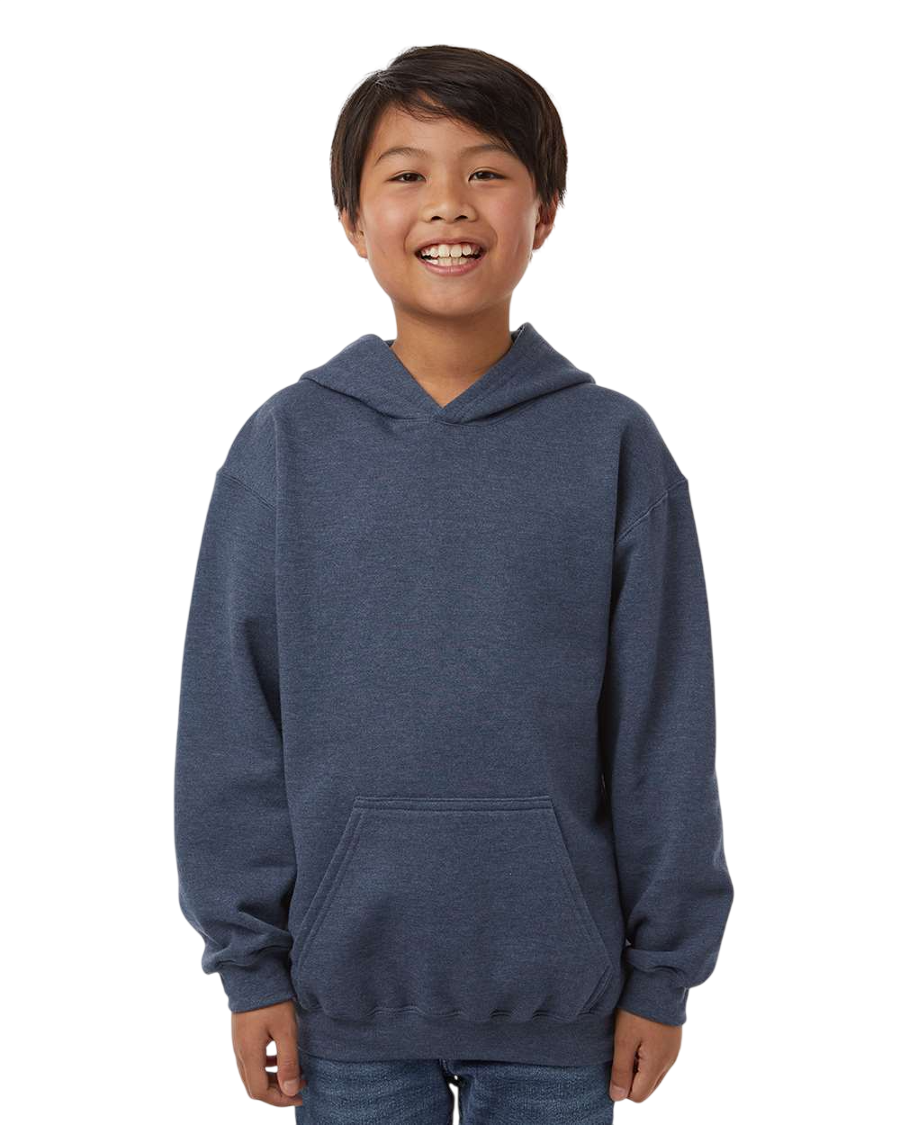 Tultex 320YTC Heather Denim