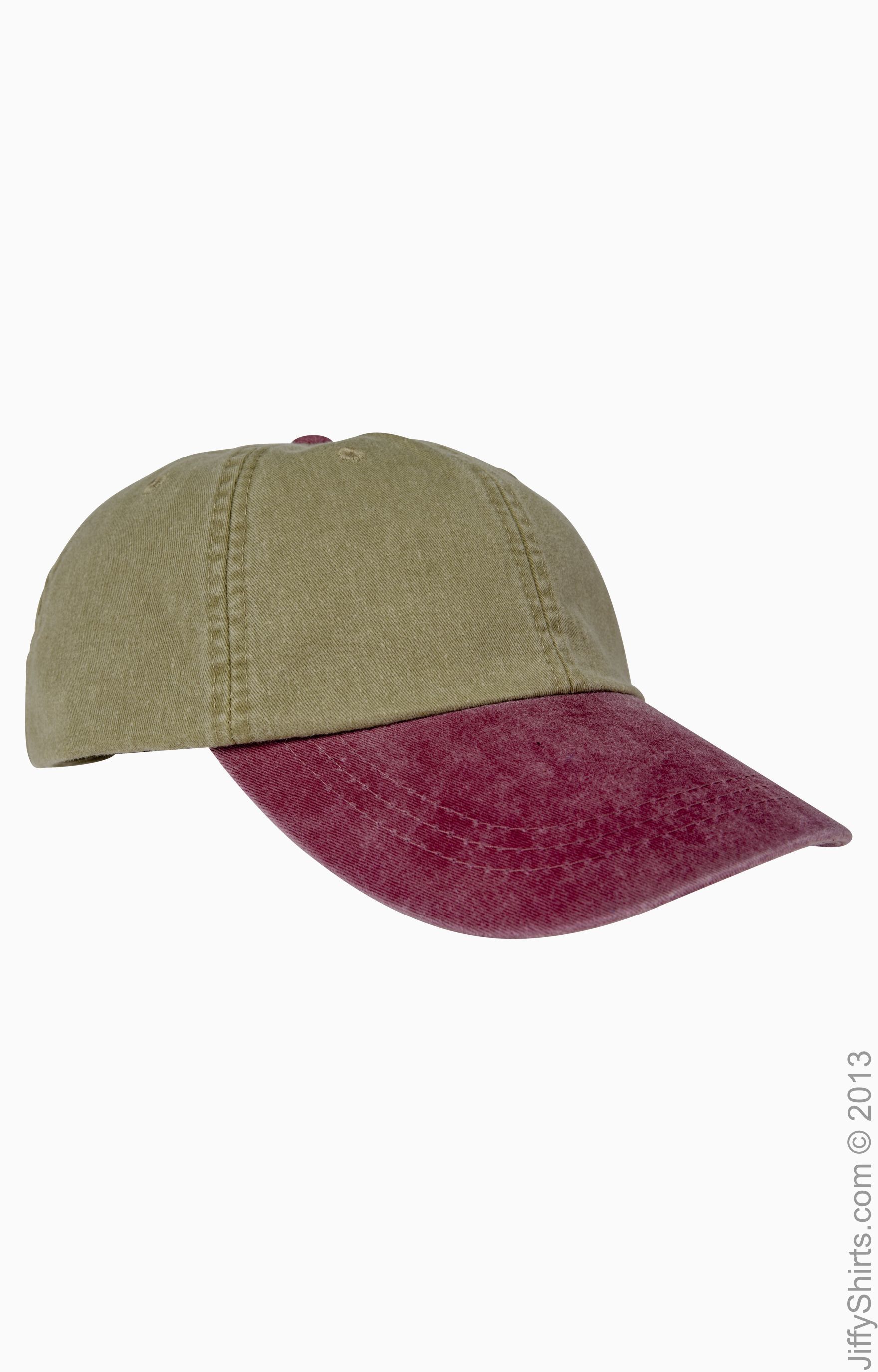 Adams AD969 Khaki / Burgundy