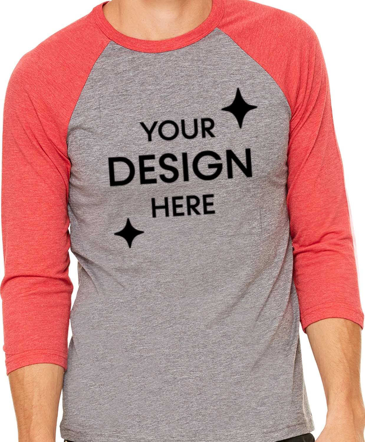 Unisex 3/4-Sleeve Baseball T-Shirt