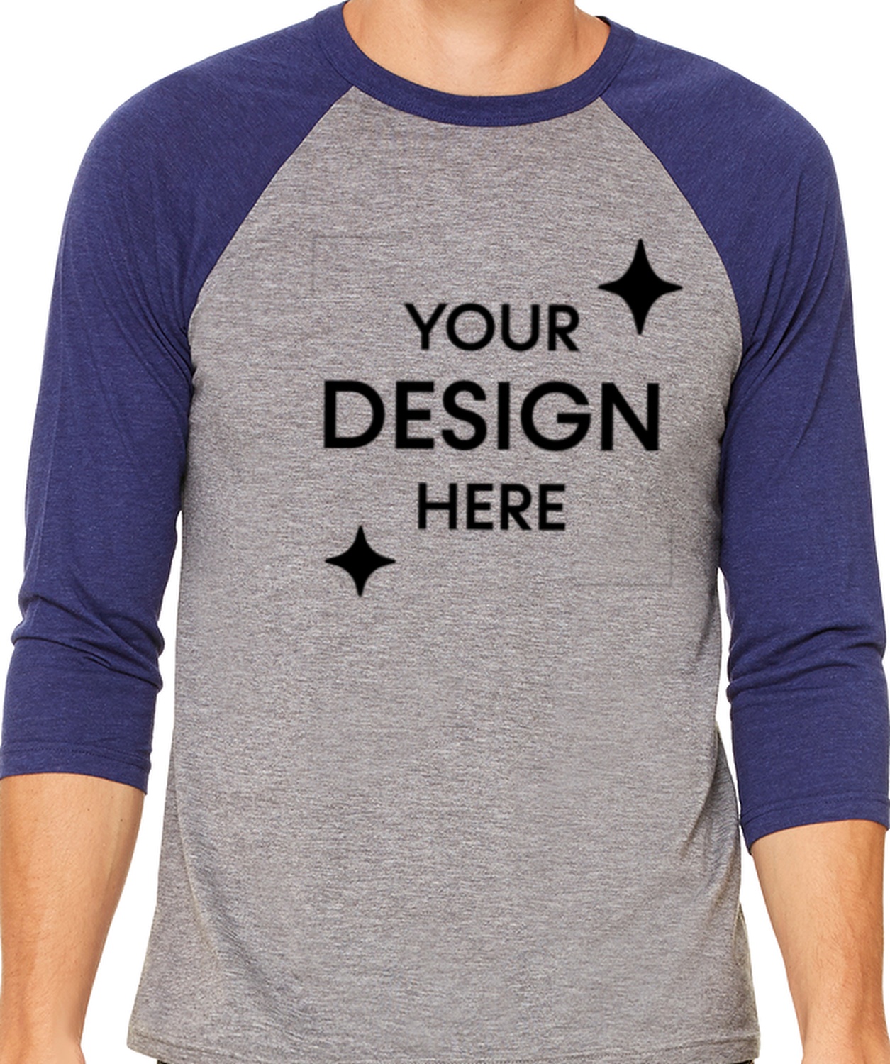 Unisex 3/4-Sleeve Baseball T-Shirt