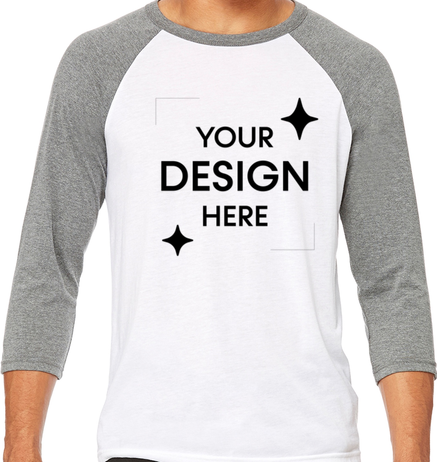 Unisex 3/4-Sleeve Baseball T-Shirt