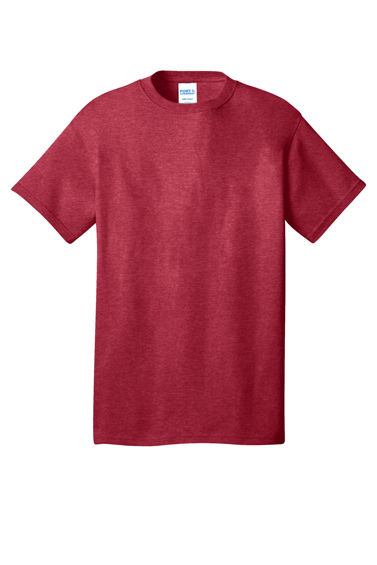 Port & Company PC54T Heather Red
