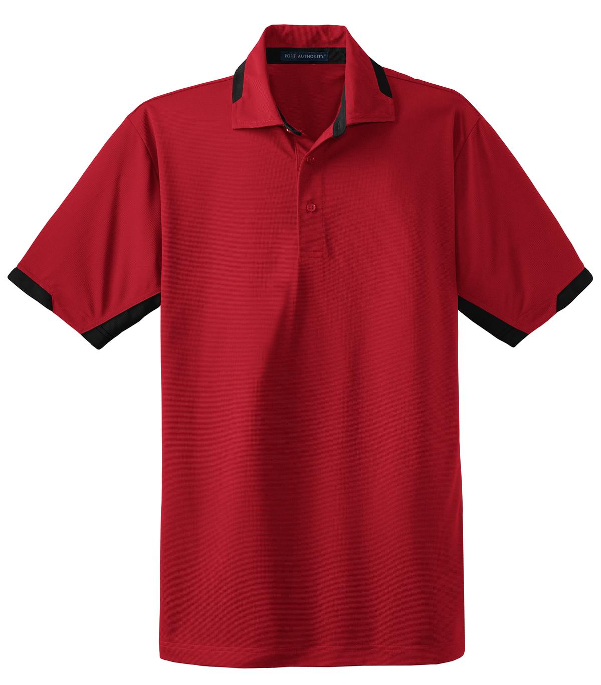 Port Authority K524 Engine Red / Black