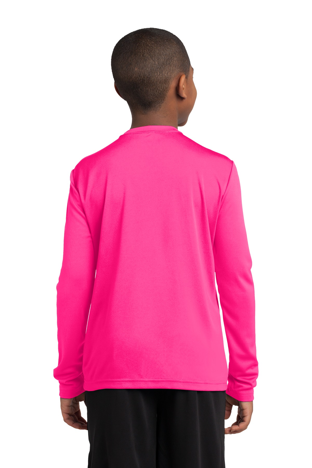 Sport-Tek YST350LS Neon Pink