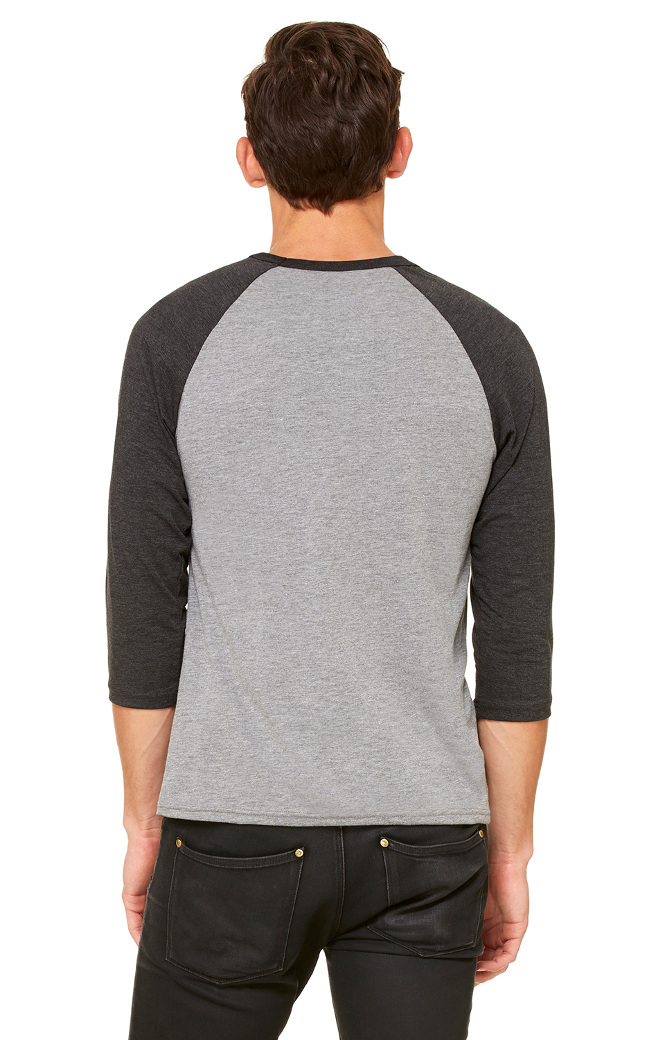 Bella + Canvas 3200 Gray / Charcoal Triblend