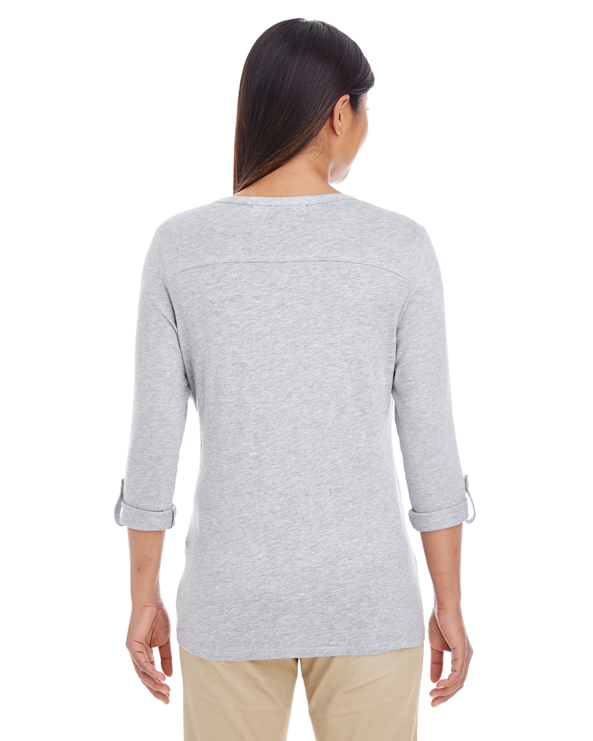 Devon & Jones DP186W Gray Heather