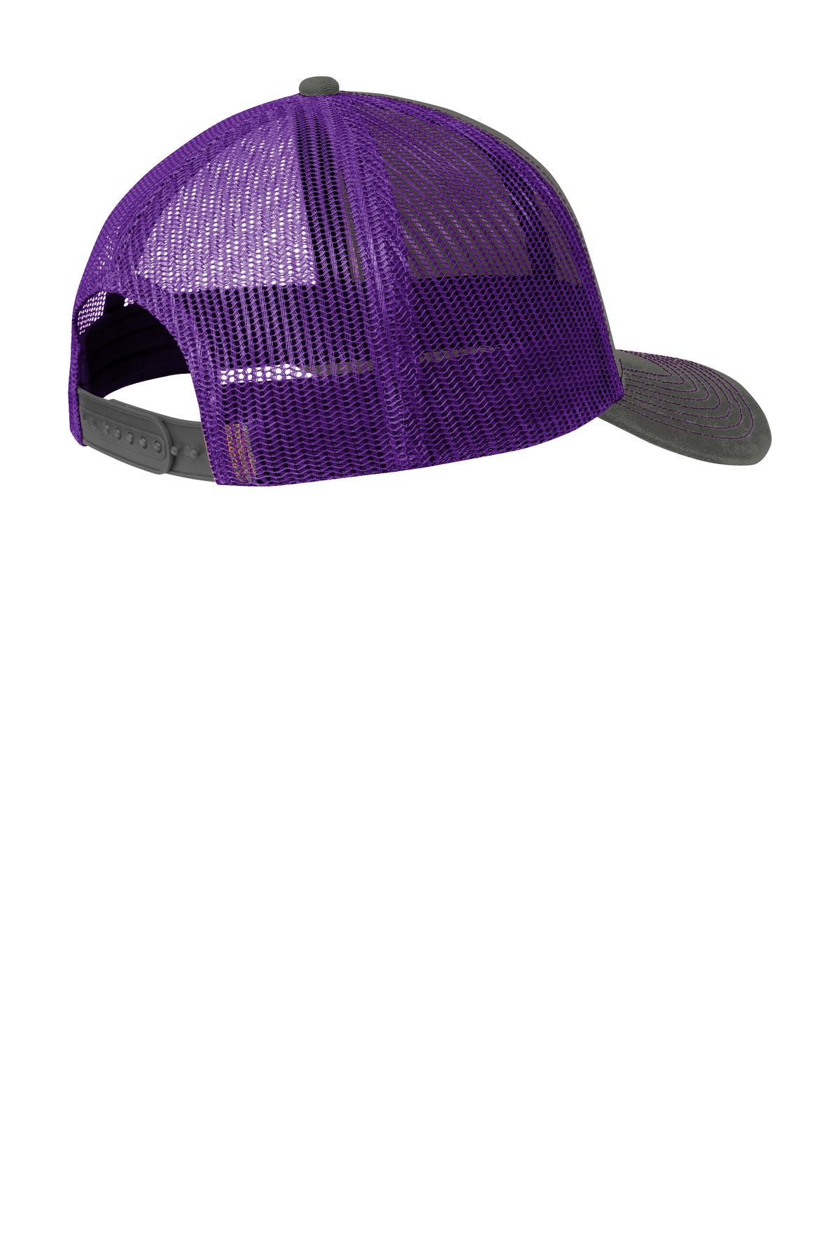 Port Authority C402 Gray Steel / Purple