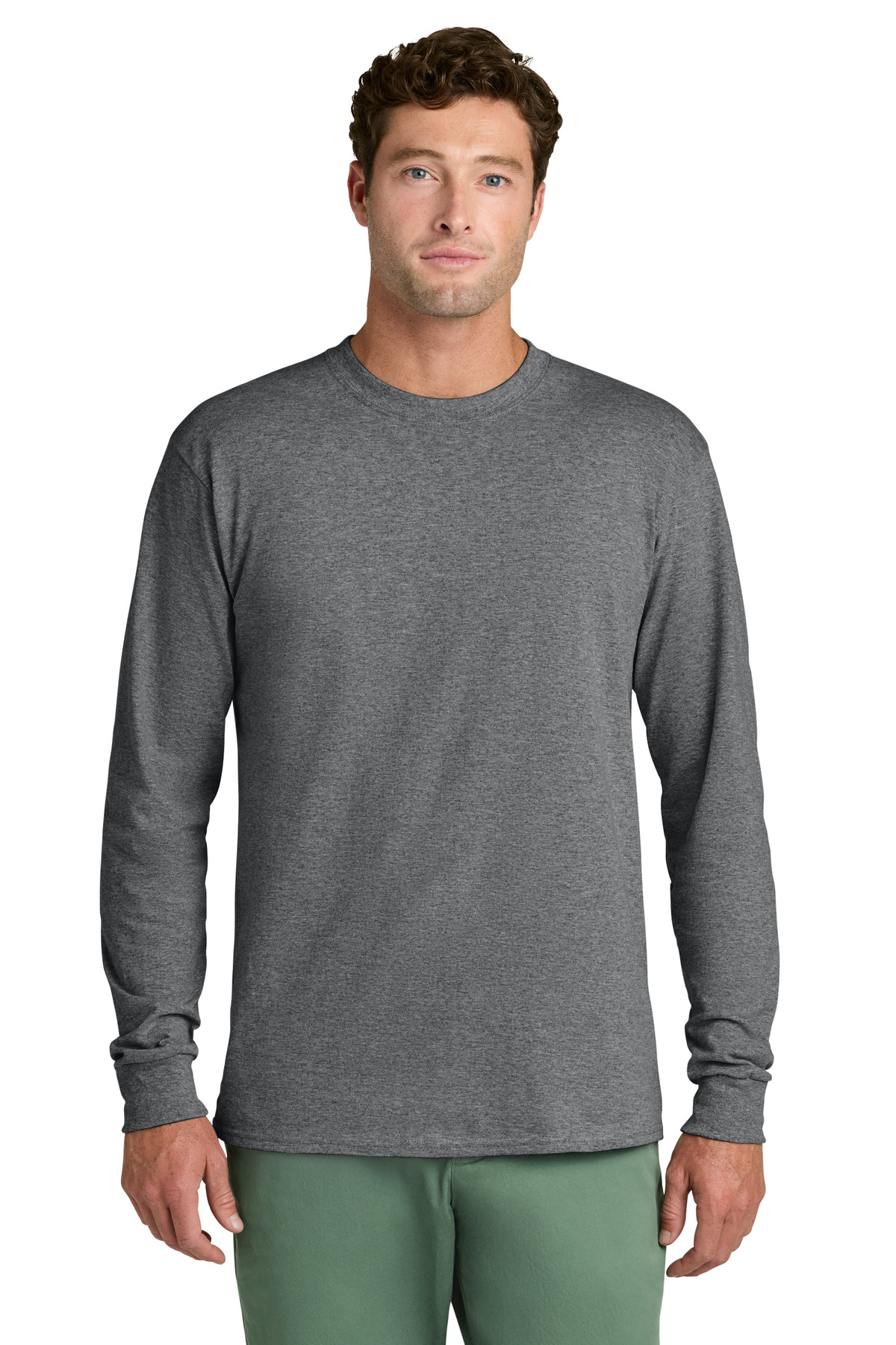 Port & Company PC54LS GphHeather