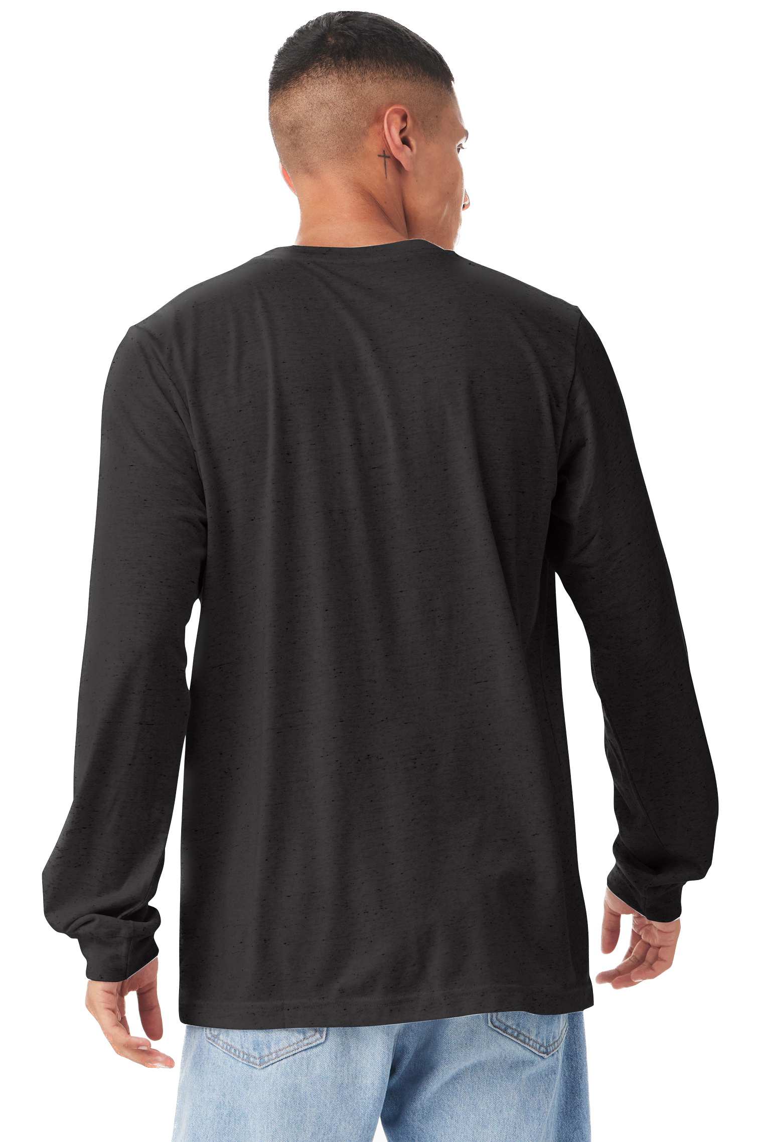 Bella + Canvas 3501CVC Heather Dark Gray