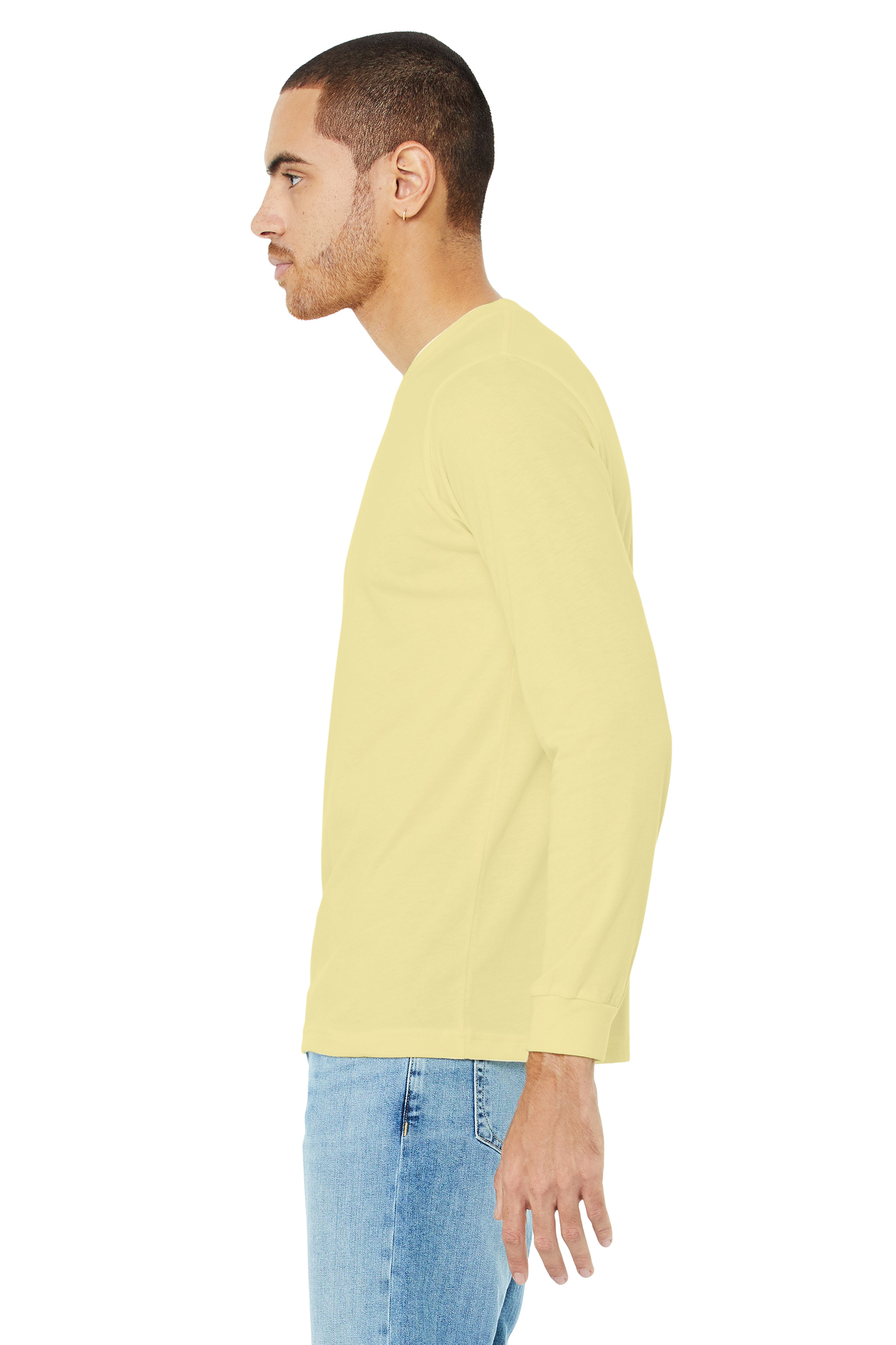 Bella + Canvas 3501CVC Heather French Vanilla