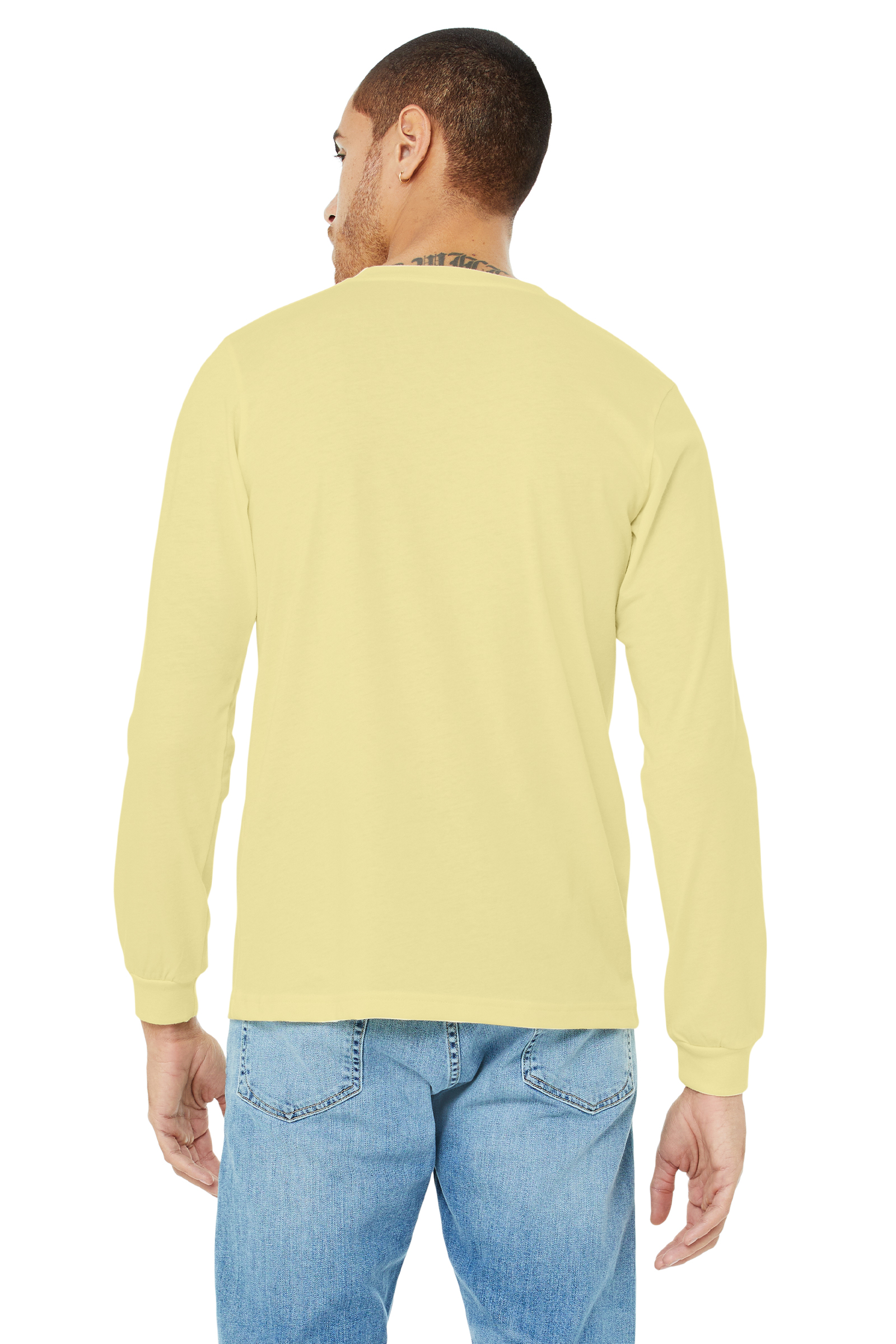 Bella + Canvas 3501CVC Heather French Vanilla