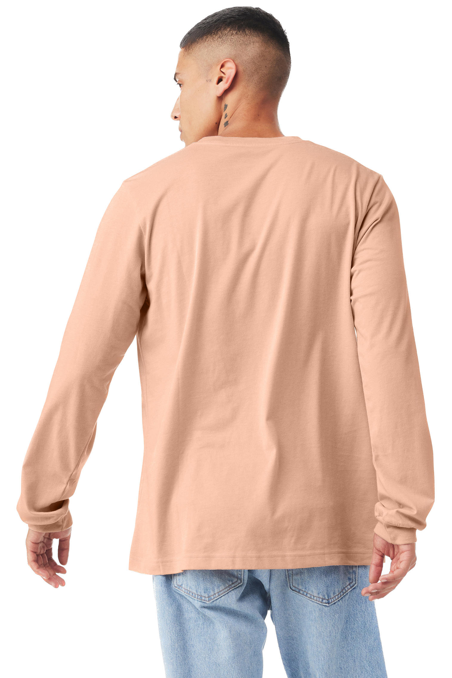 Bella + Canvas 3501CVC Heather Peach