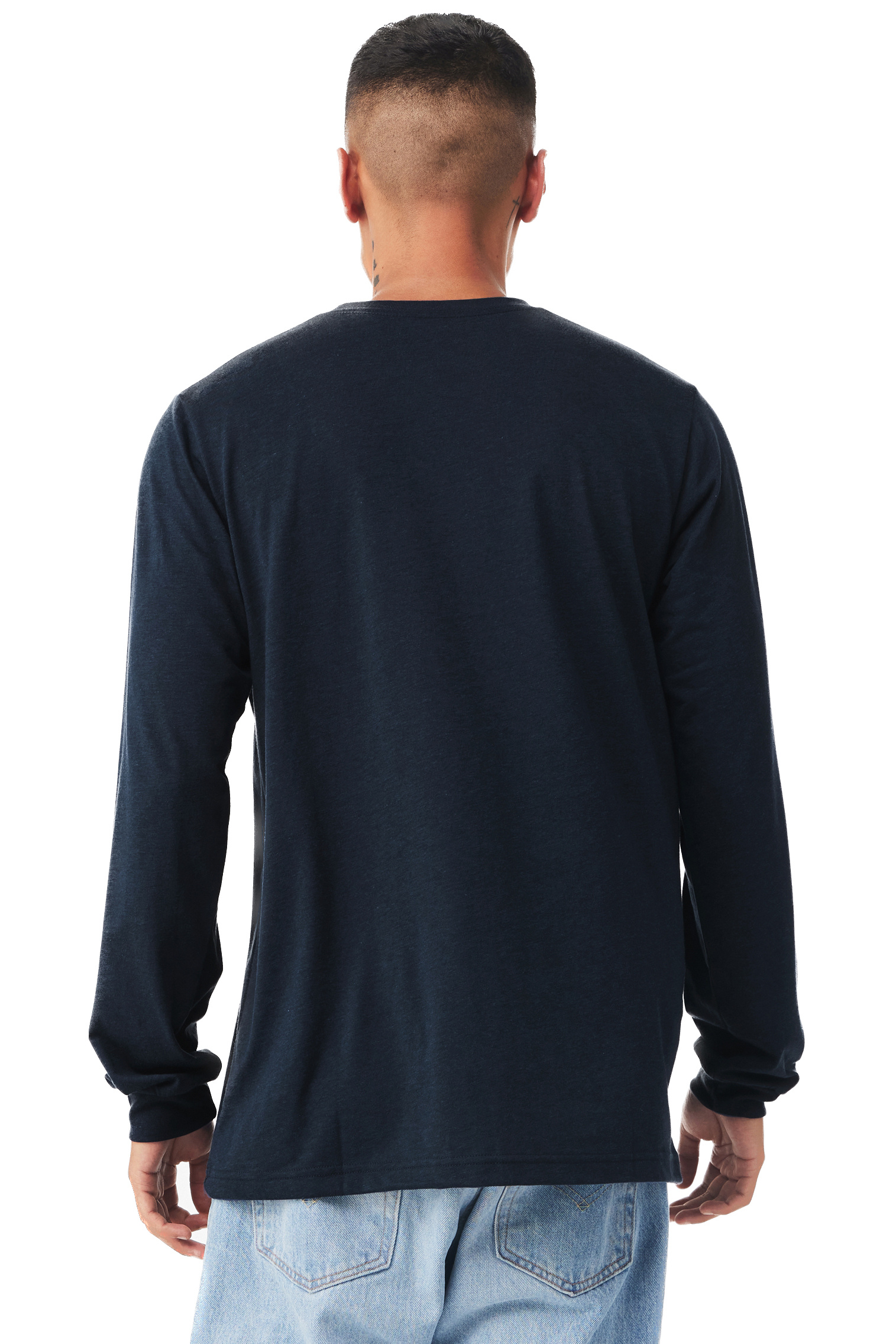 Bella + Canvas 3513 Solid Navy Triblend