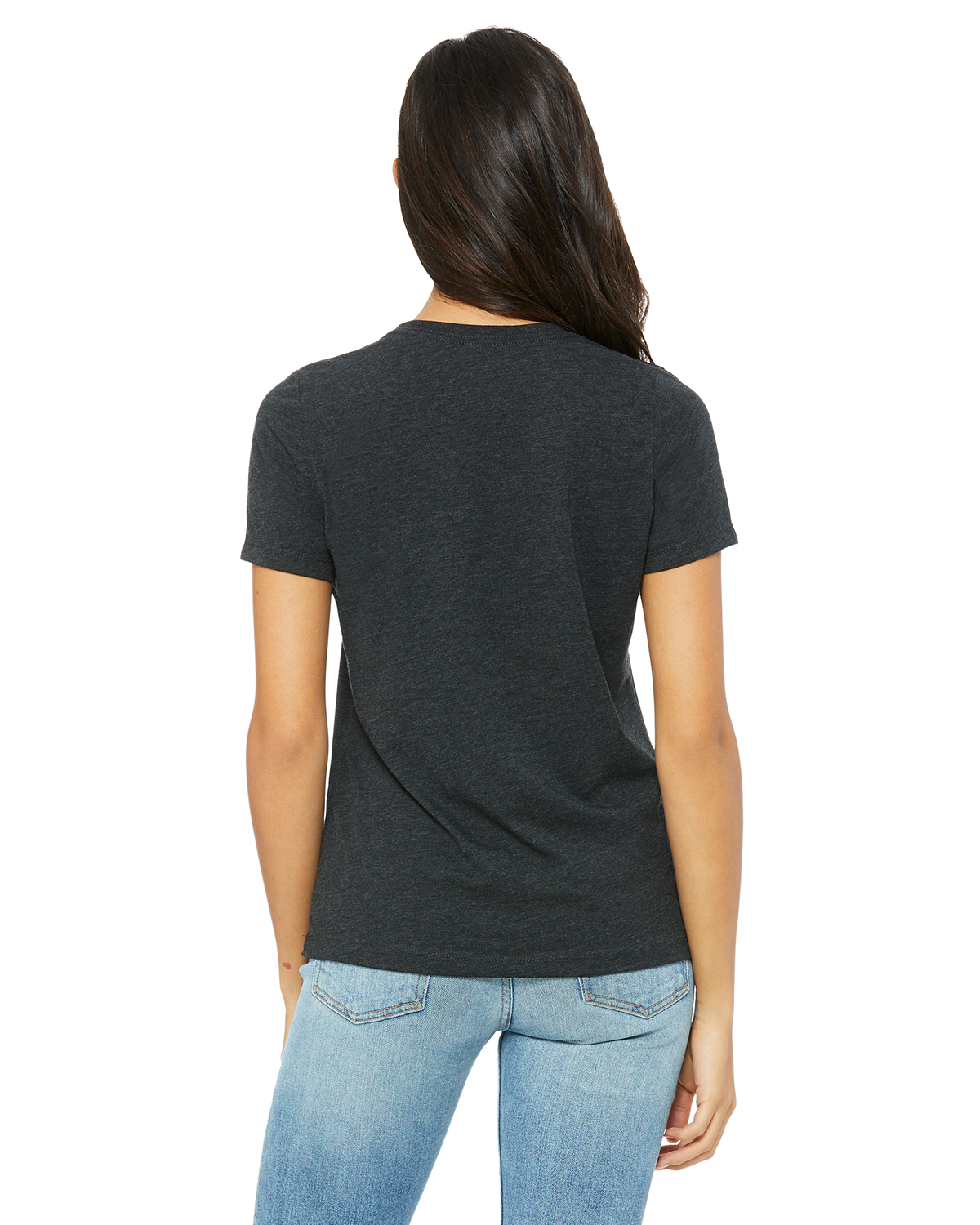 Bella + Canvas 6413 Charcoal Black Triblend