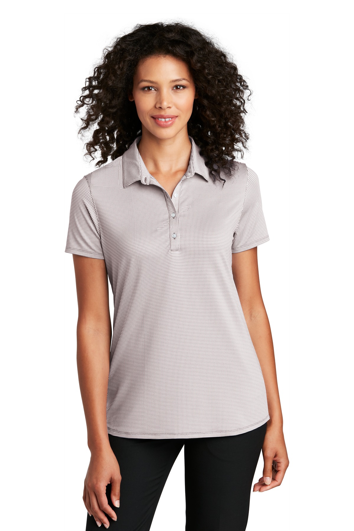 Port Authority LK646 Gusty Gray / White