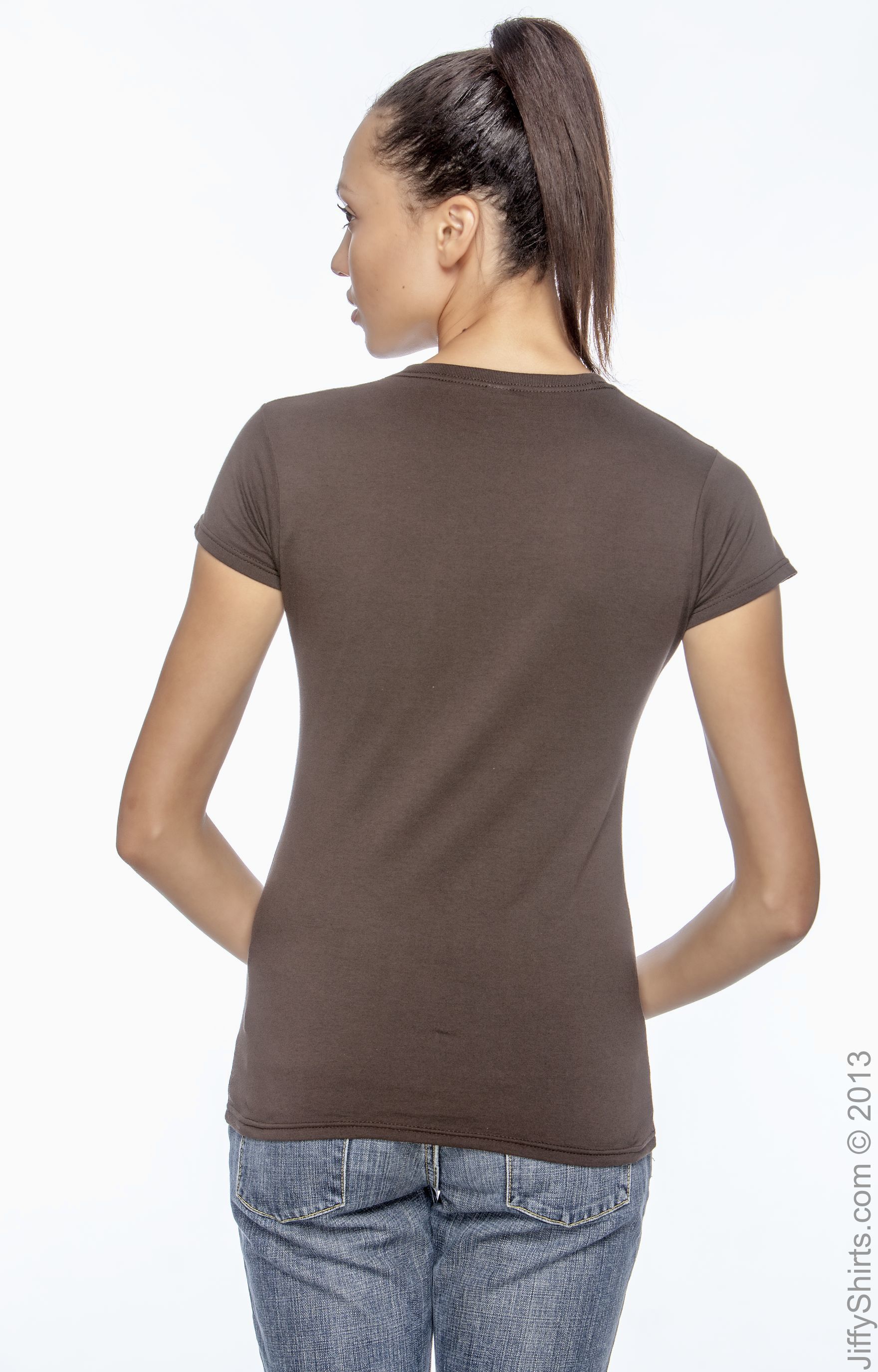 Gildan G640L Dark Chocolate