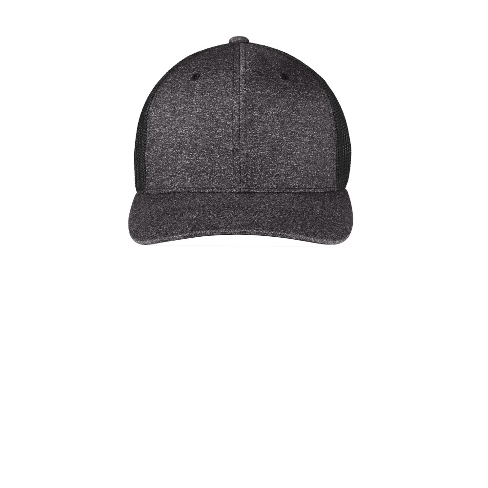 Port Authority C302 Black / Dark Ch Heather