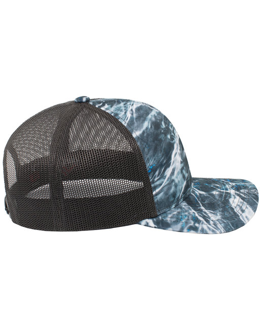Pacific Headwear 107C ELEMENTS AGUA BLACKFIN/LT CHAR