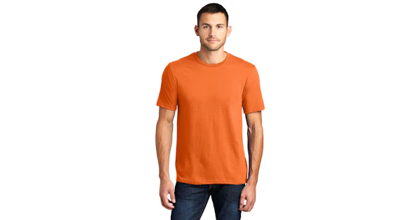 District Unisex Very Important Tee Dt6000 Orange | Jiffy