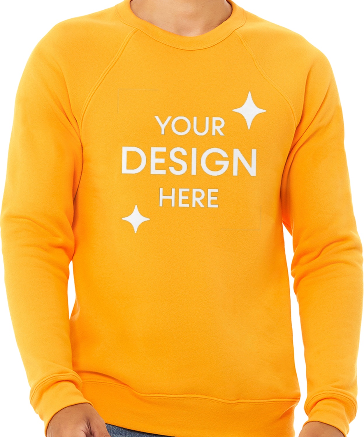 Unisex Sponge Fleece Raglan Sweatshirt
