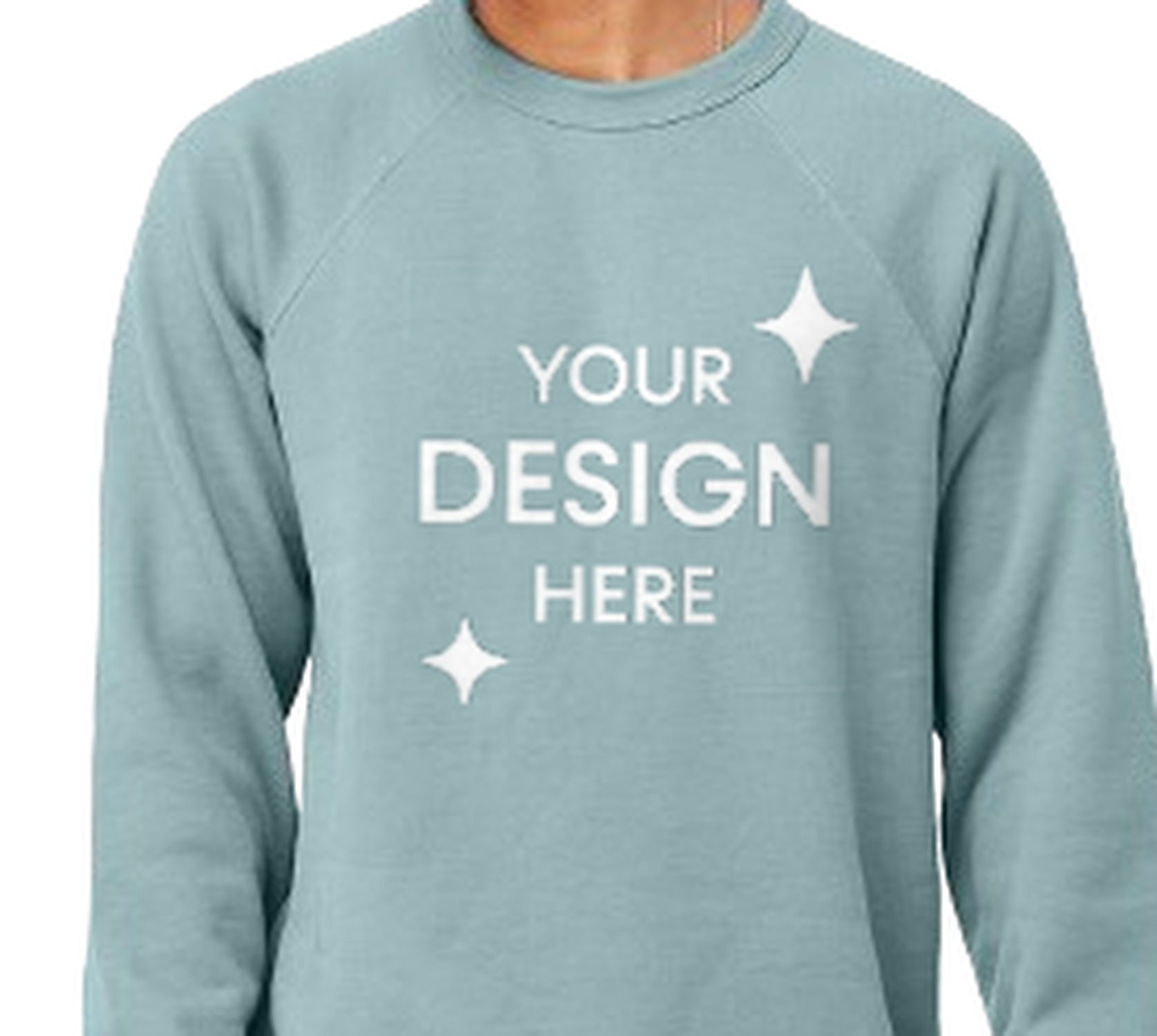 Unisex Sponge Fleece Raglan Sweatshirt