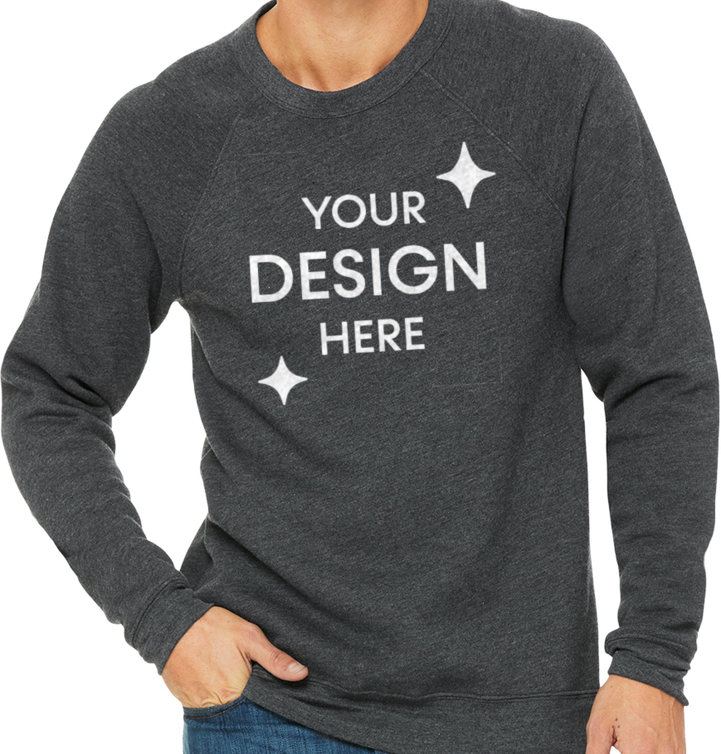 Unisex Sponge Fleece Raglan Sweatshirt