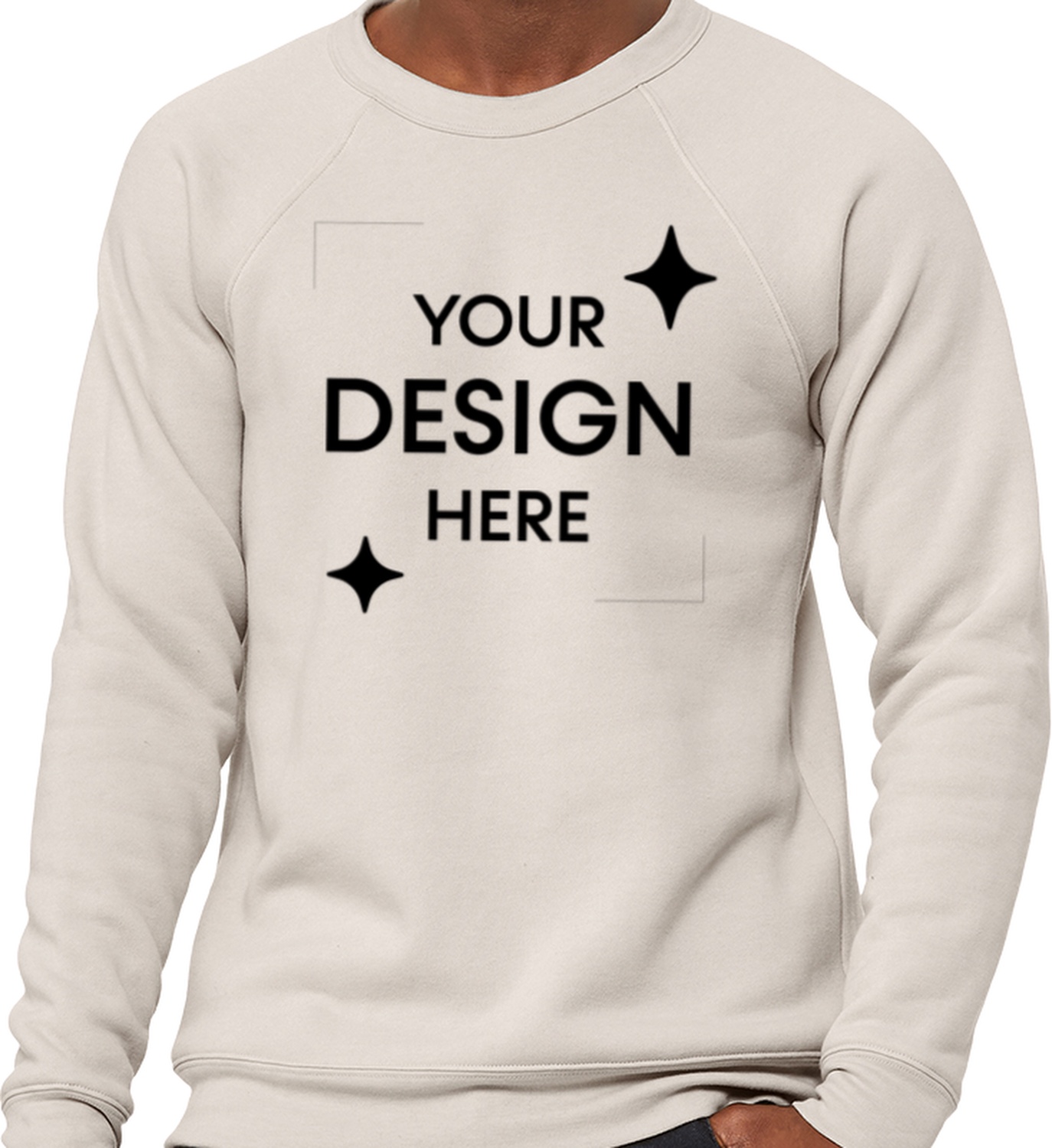 Unisex Sponge Fleece Raglan Sweatshirt