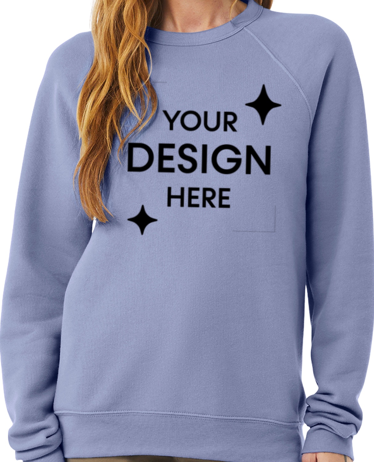Unisex Sponge Fleece Raglan Sweatshirt